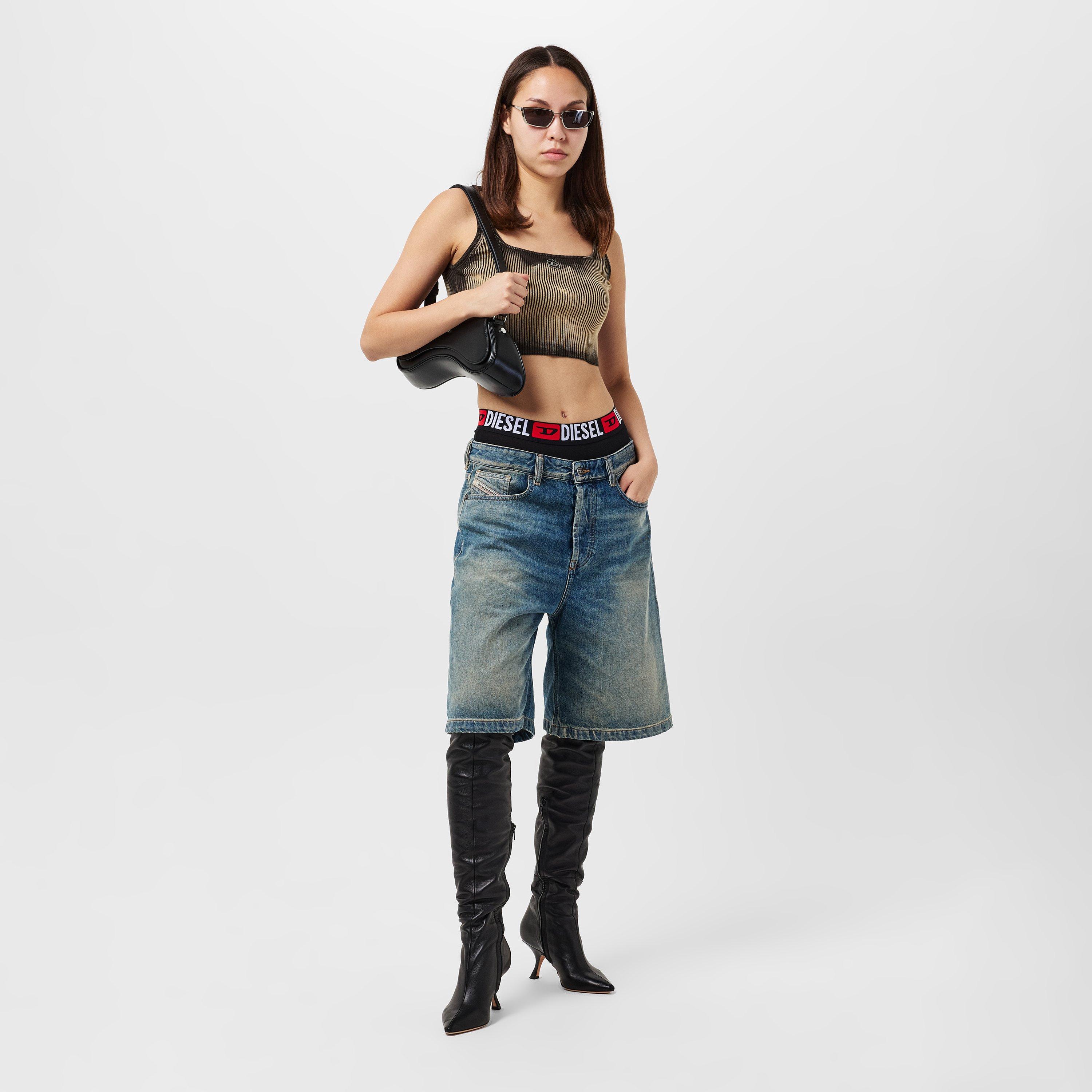 Black+Beige - Diesel - Women's Deidra Lined Hoodie - 6