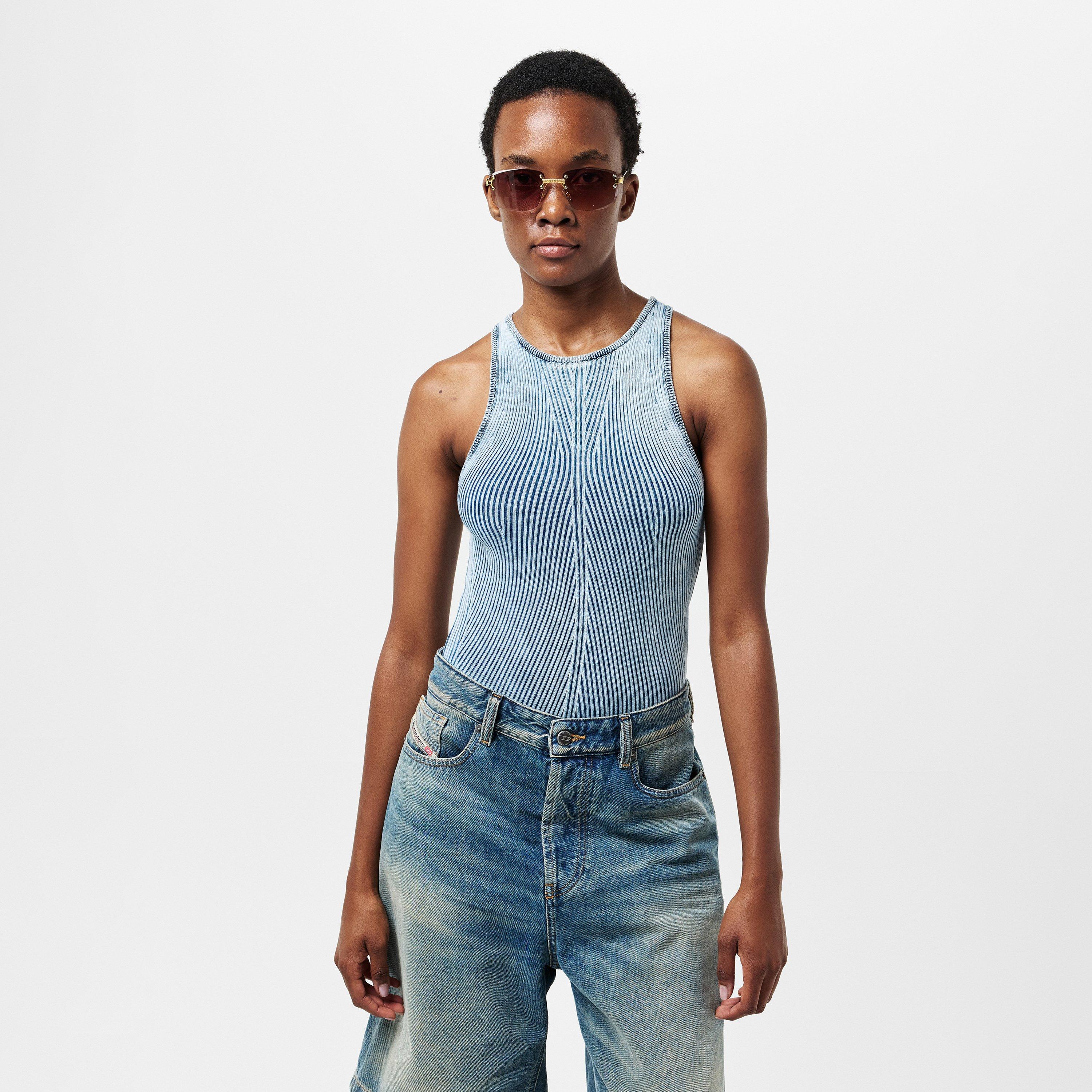 Faded Denim - Diesel - Women's Tansy Lined Hoodie - 3