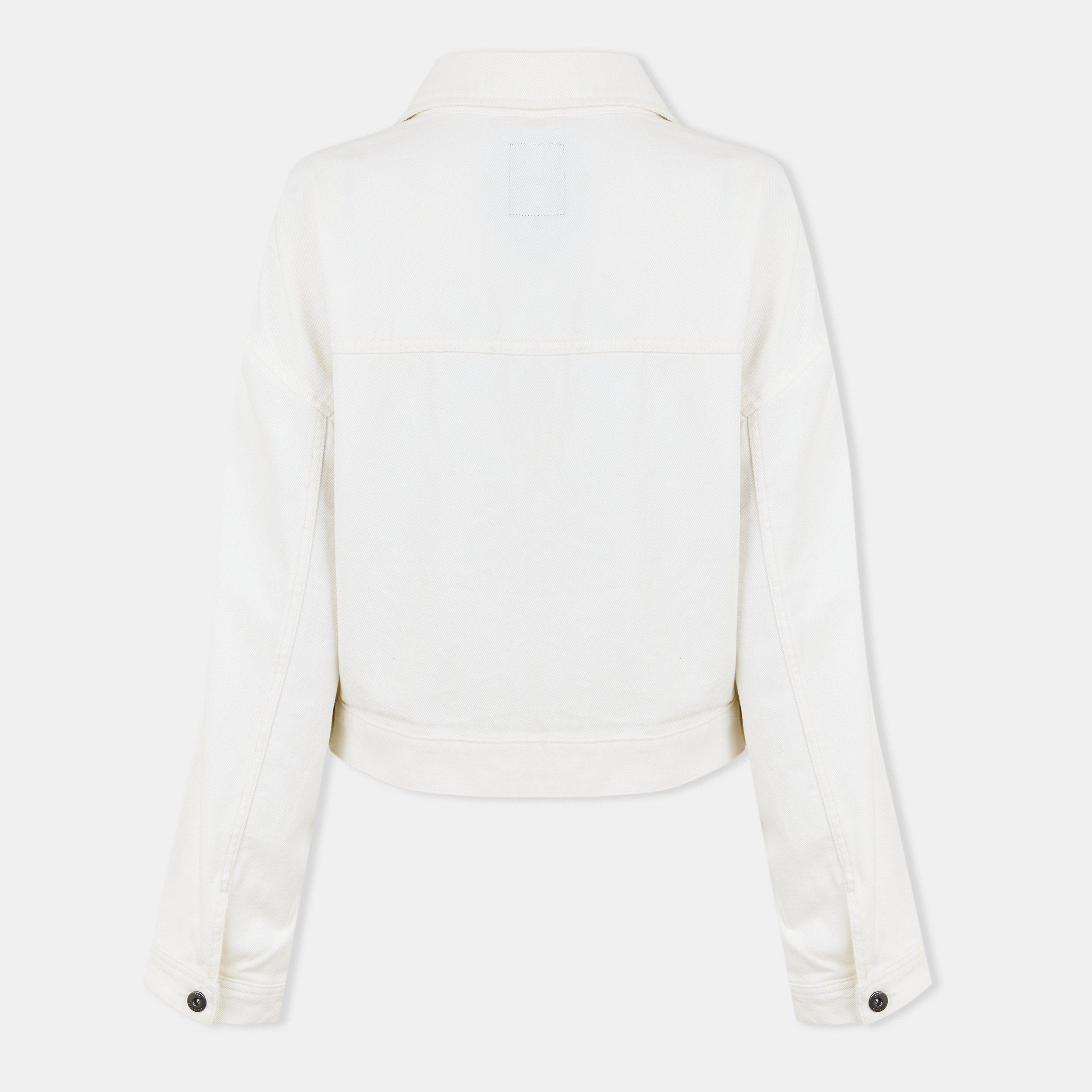 Mrshmalow - Vans - Raynes Cropped Trucker Denim Jacket - 2