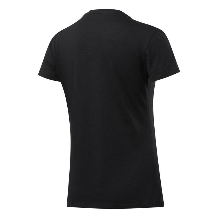 Noir - Reebok - Vector T-Shirt - 2
