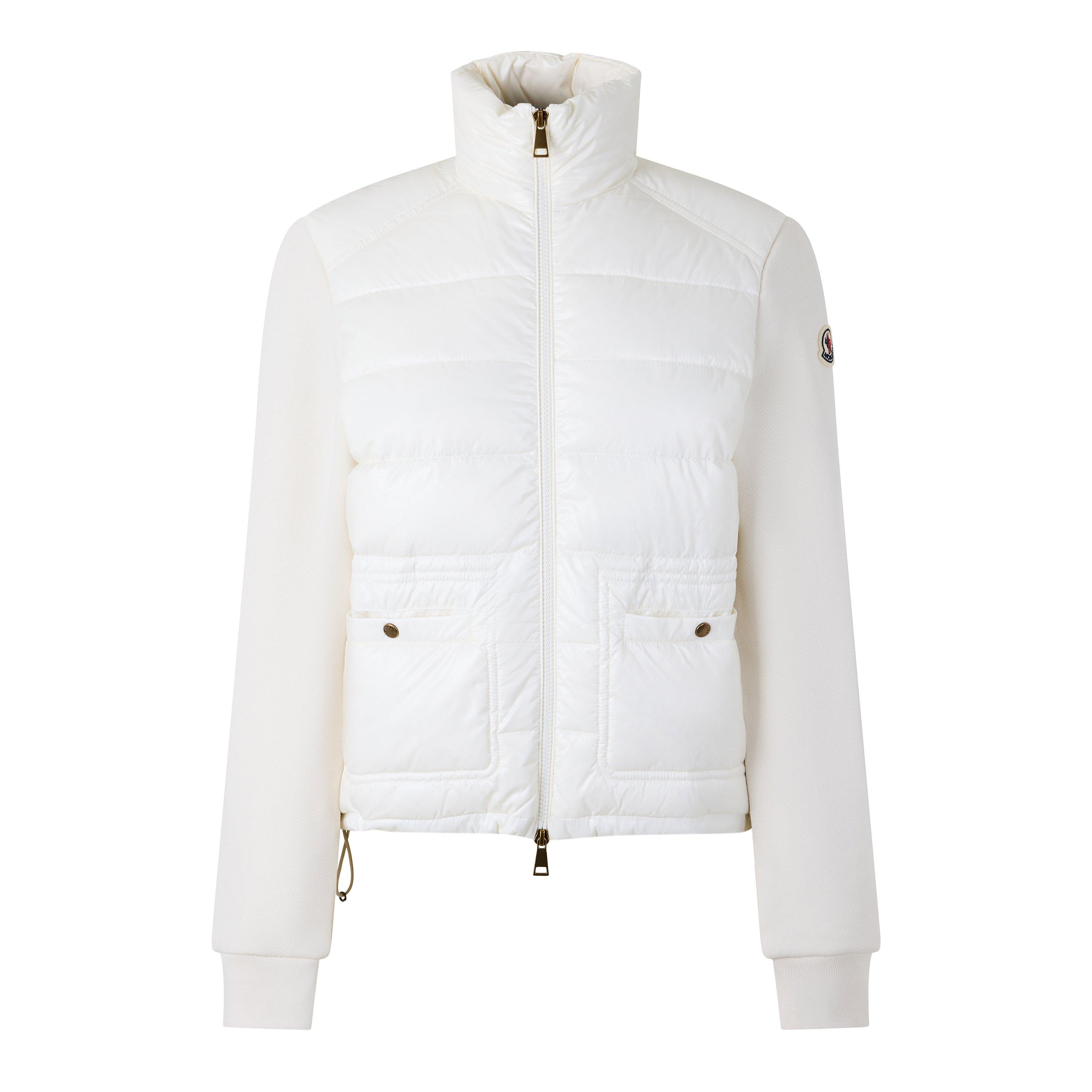Moncler Moncler Hybrid Jkt Ld64 - Cream 034 - Size 8 (XS)