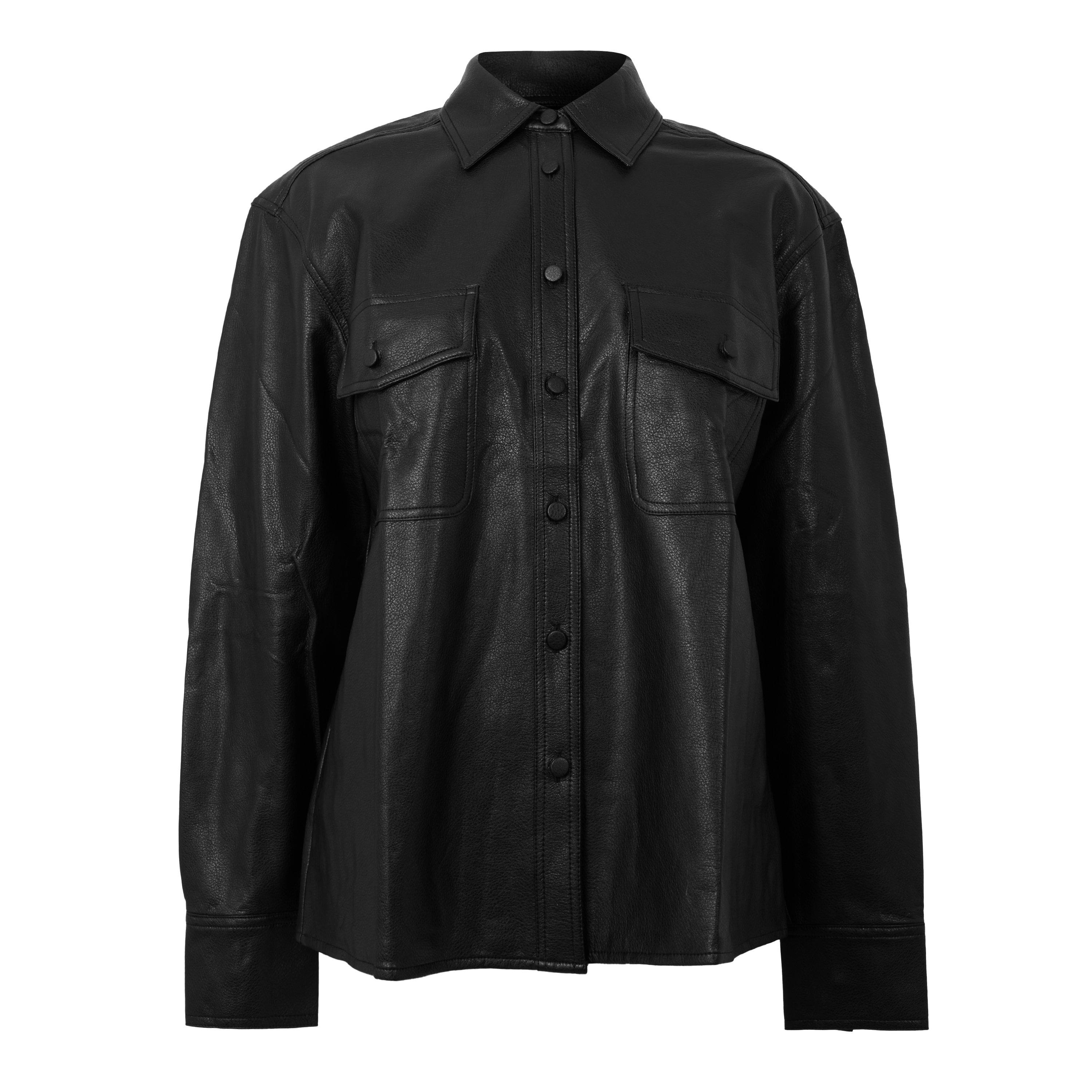 BLACK 001 - Good American - Good Leather Class ShLd64 - 1