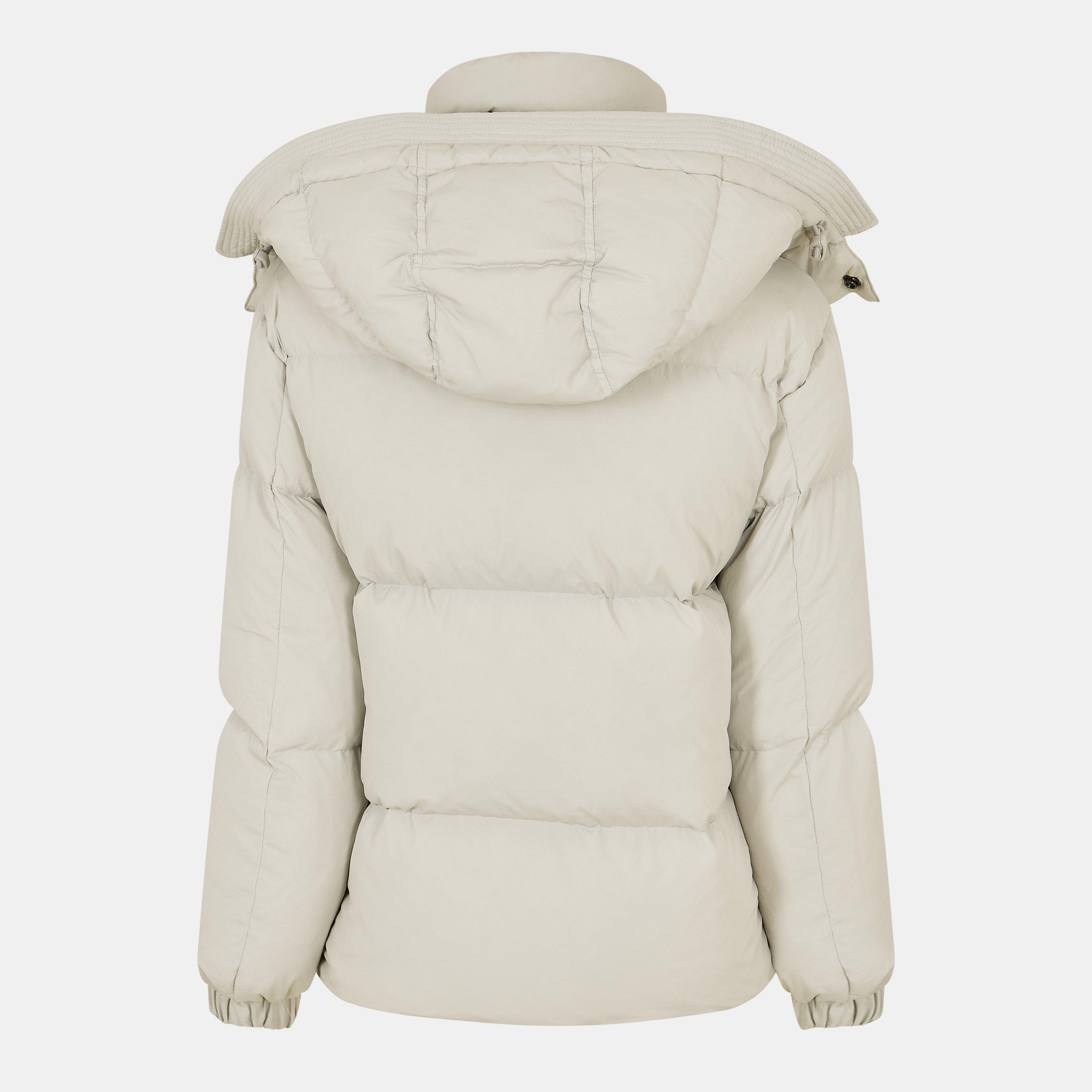 Dawn Blue - Diesel - Women's Toggle Closure Hooded Duffle Coat - 2