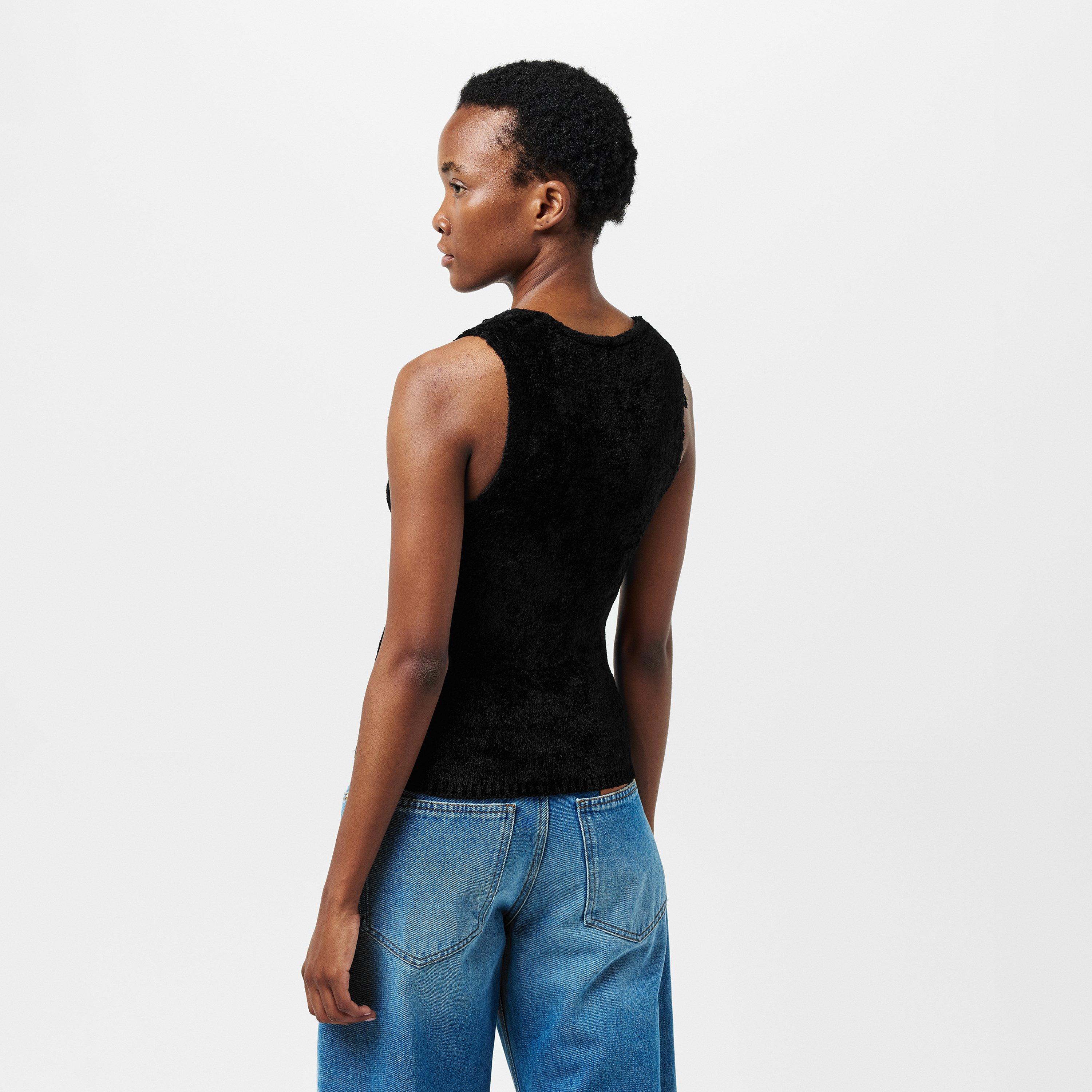 Black Black - Diesel - Women's Cherry Lined Hoodie - 4