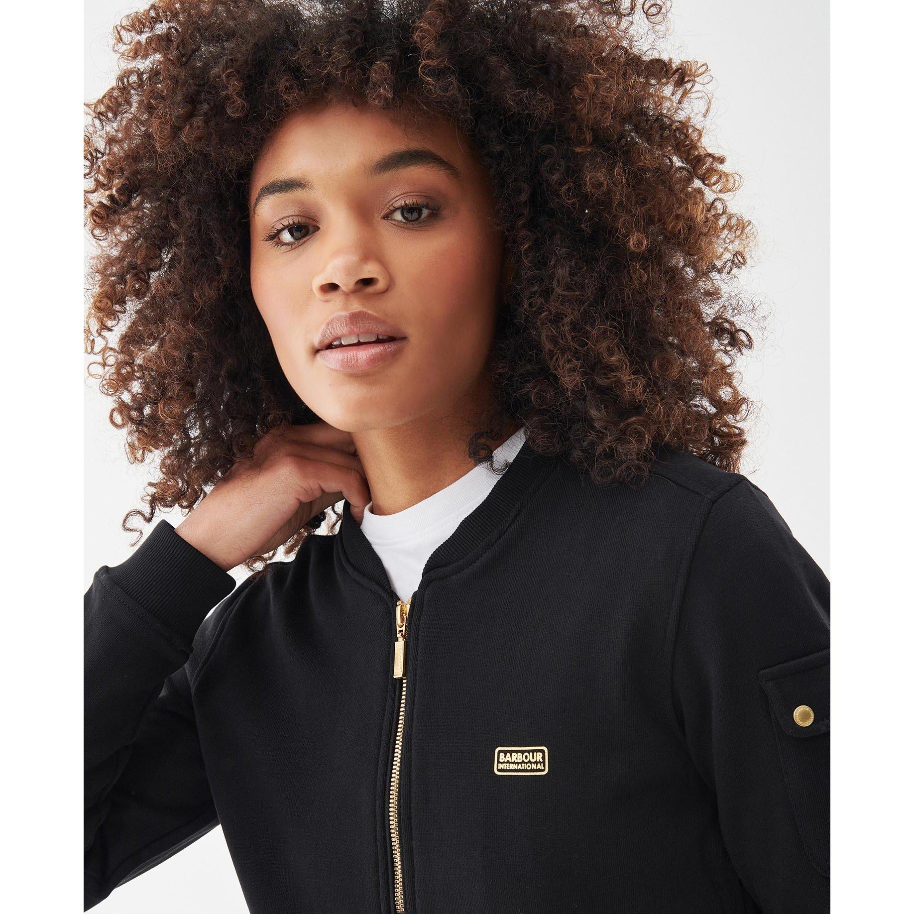 Black - Barbour International - Magna Zip-Through Sweatshirt - 5