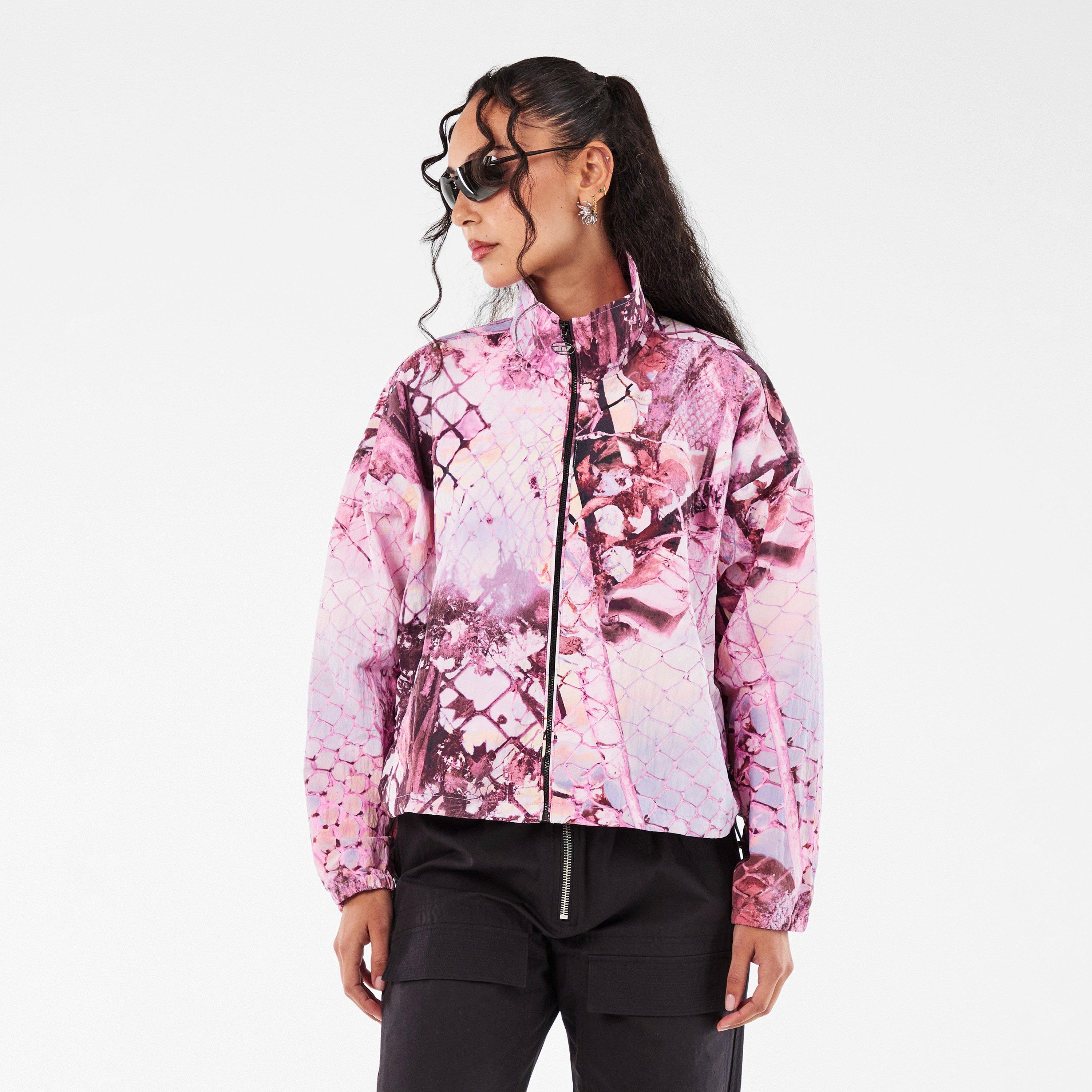 Multicolor - Diesel - Women's  Weather-Resistant Windbreaker - 3