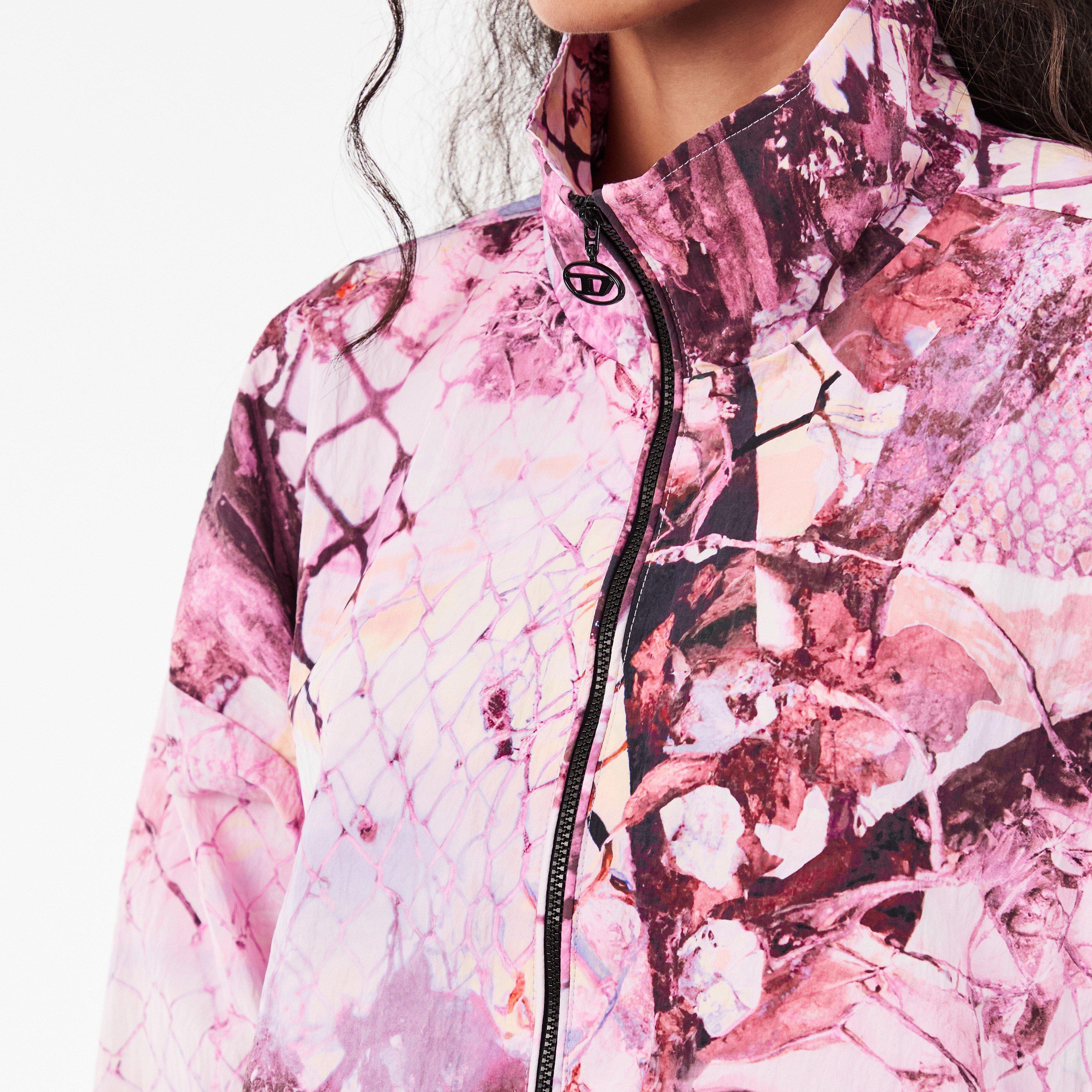 Multicolor - Diesel - Women's  Weather-Resistant Windbreaker - 5