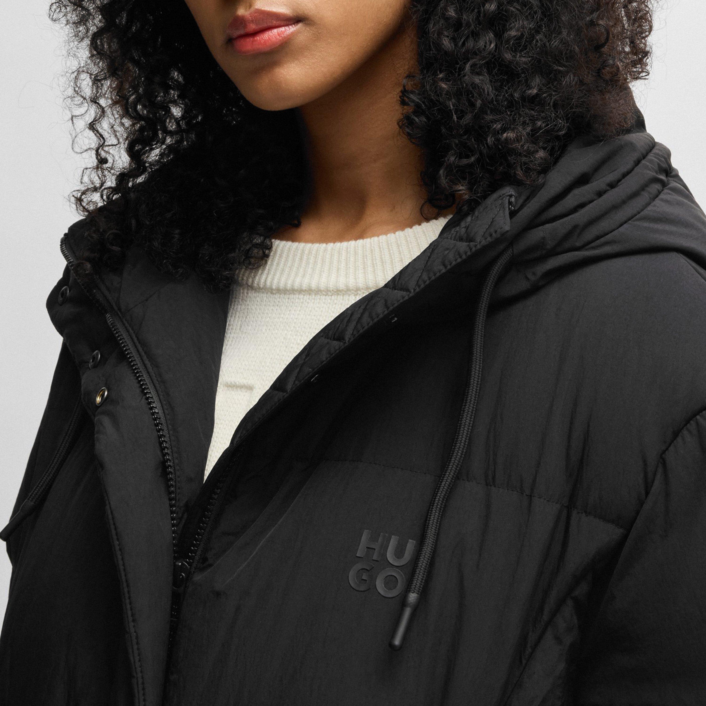 Black - Hugo - Fini 01 Tailored Formal Coat - 5