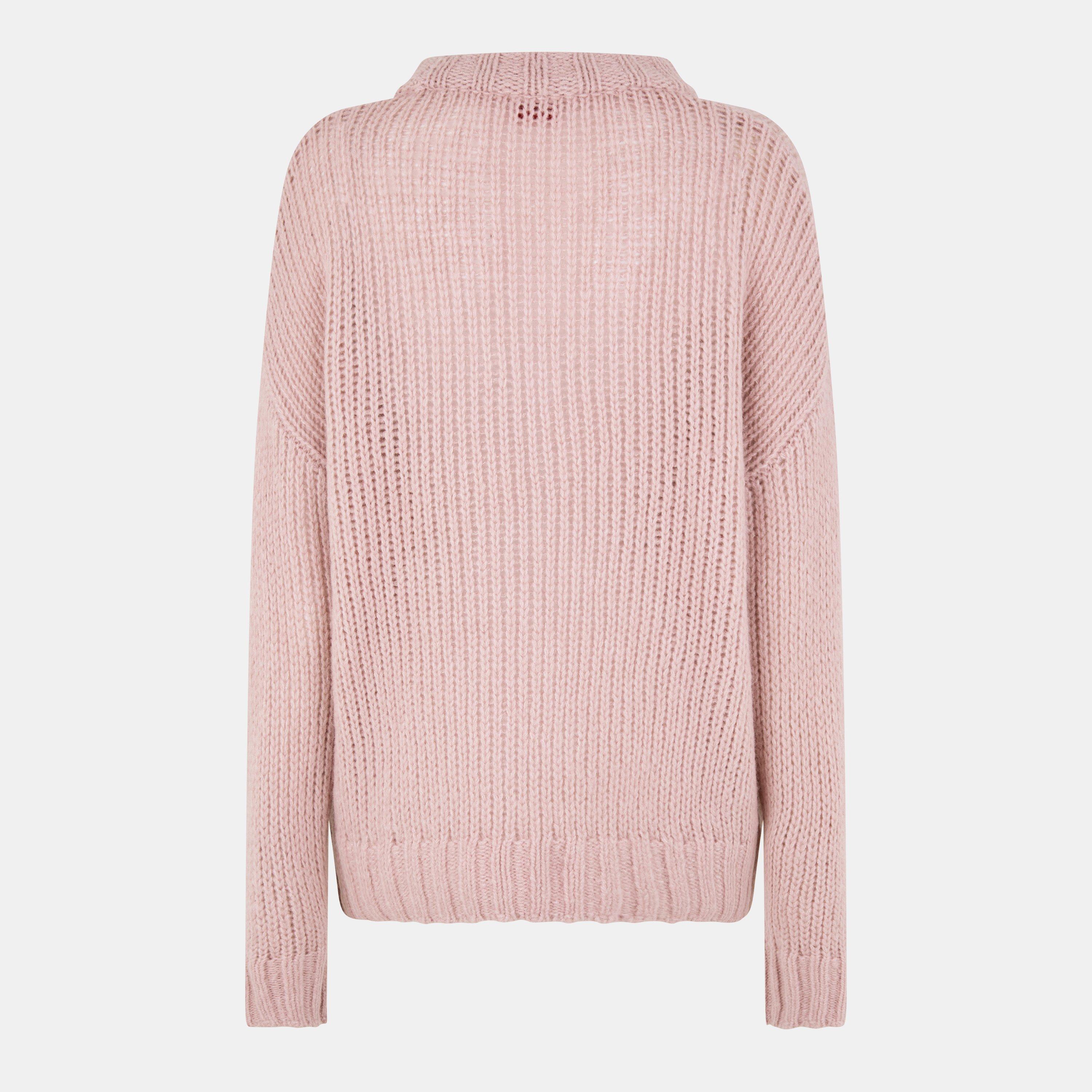 Light/ Pink - Hugo - Sloossy 01 Knitted Top - 2