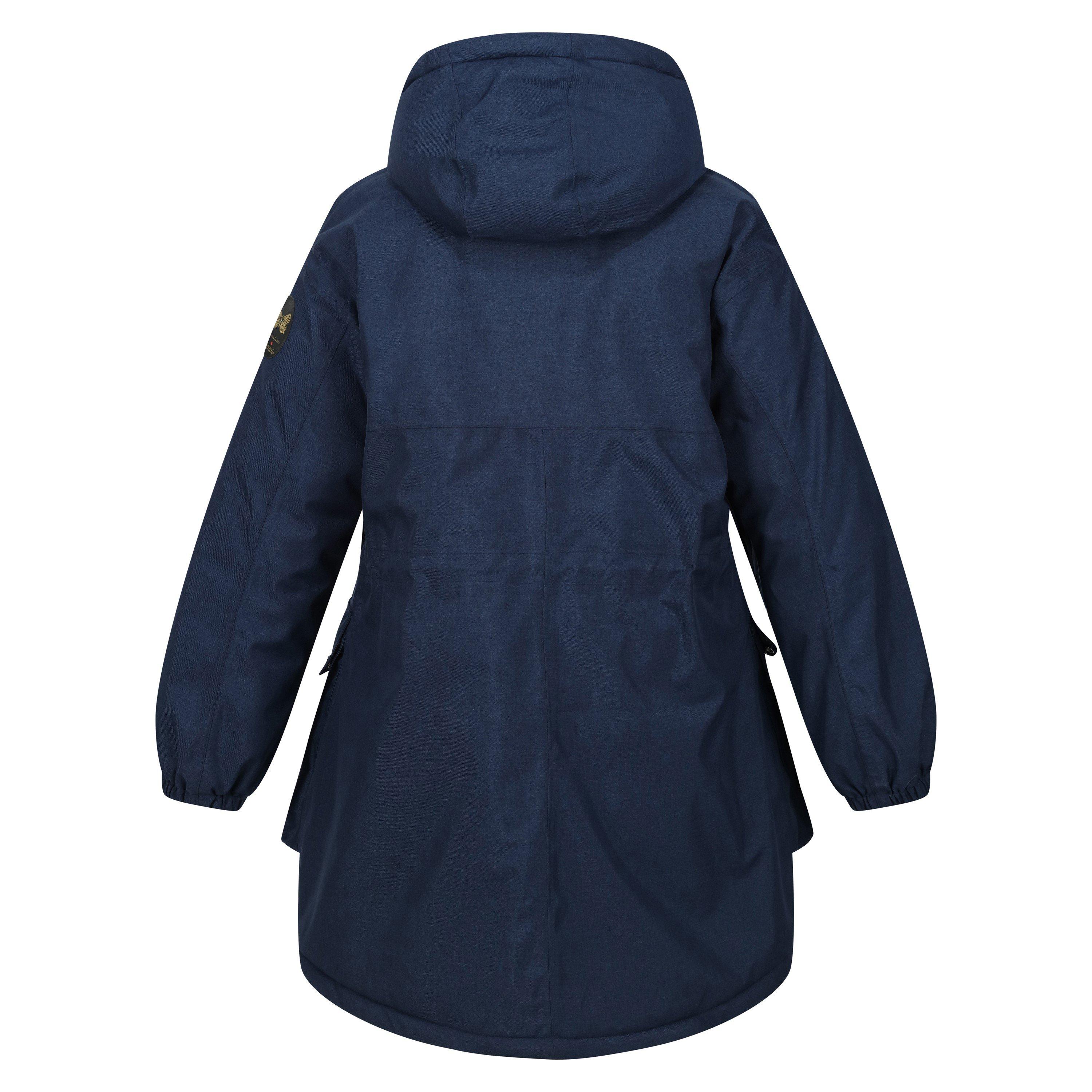 Marineblau Melange - Regatta - Women's Cailar Padded Waterproof Jacket - 2