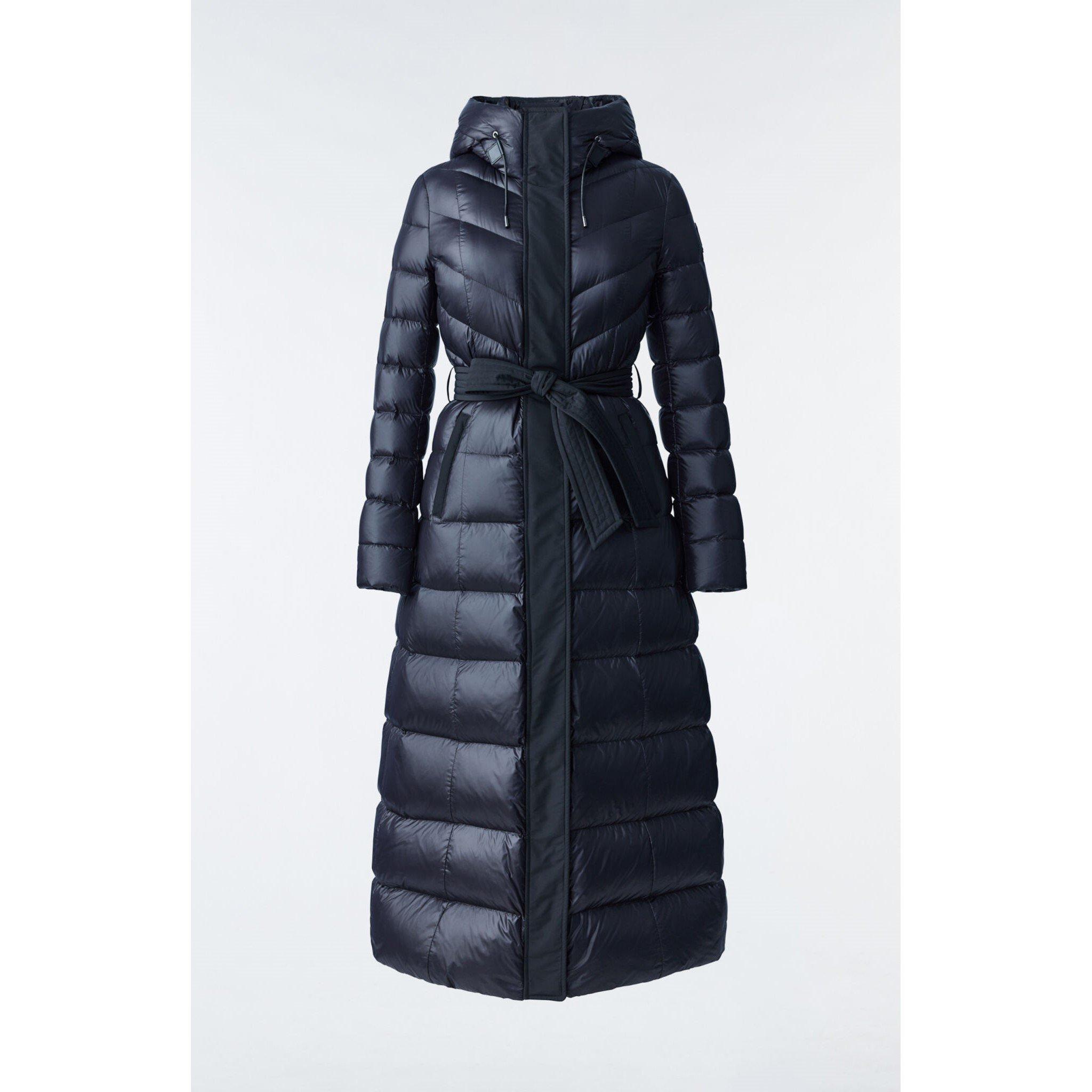 Black - Mackage - Women's Calina R Long Puffer Jacket - 1