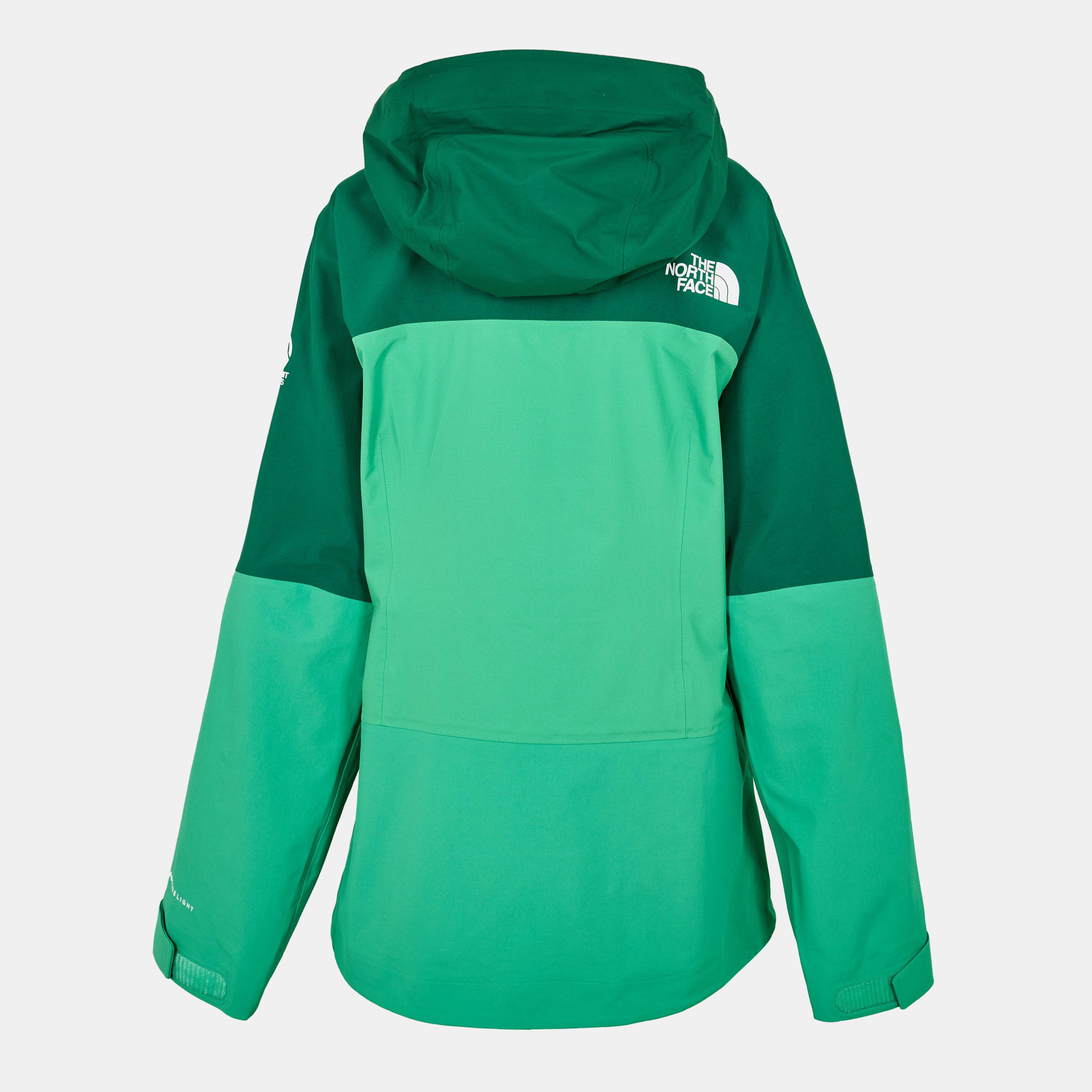 Nebula Green - The North Face - Women's Summit Futurelight Waterproof Insulated Medium Puffer Jacket - 2