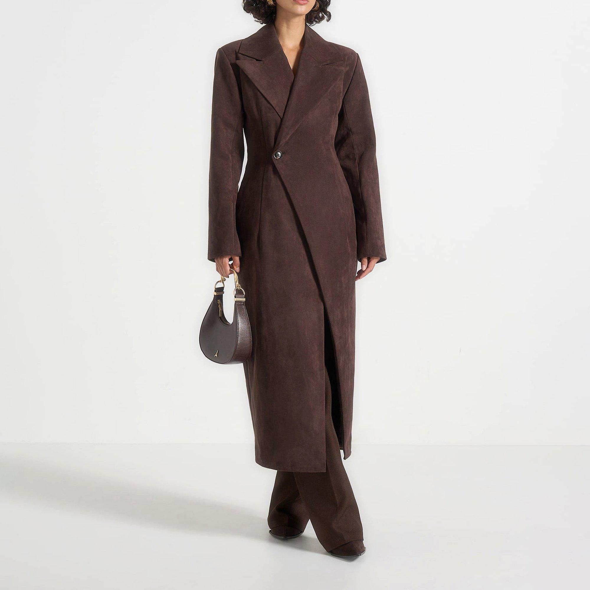 Brown - Maniere De Voir - Maniere Esma Coat Ld64 - 3