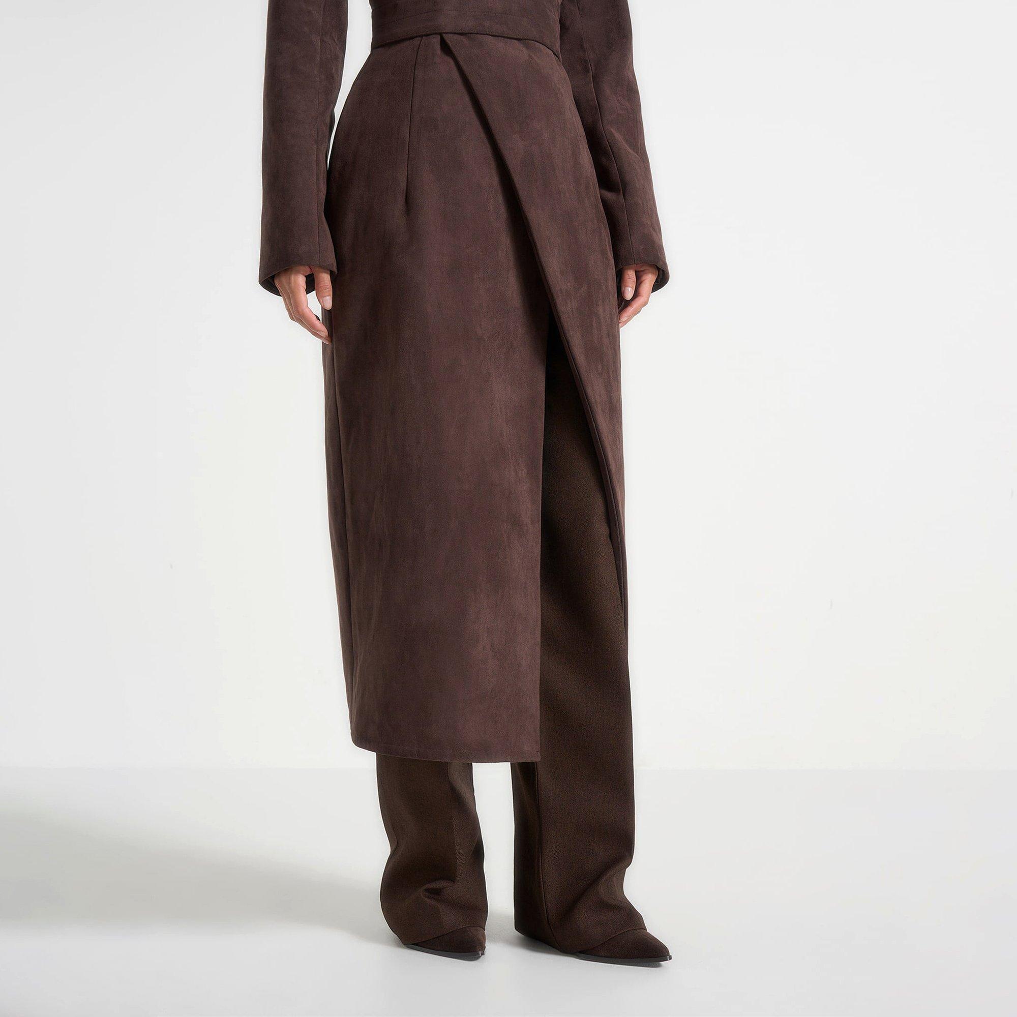 Brown - Maniere De Voir - Maniere Esma Coat Ld64 - 4
