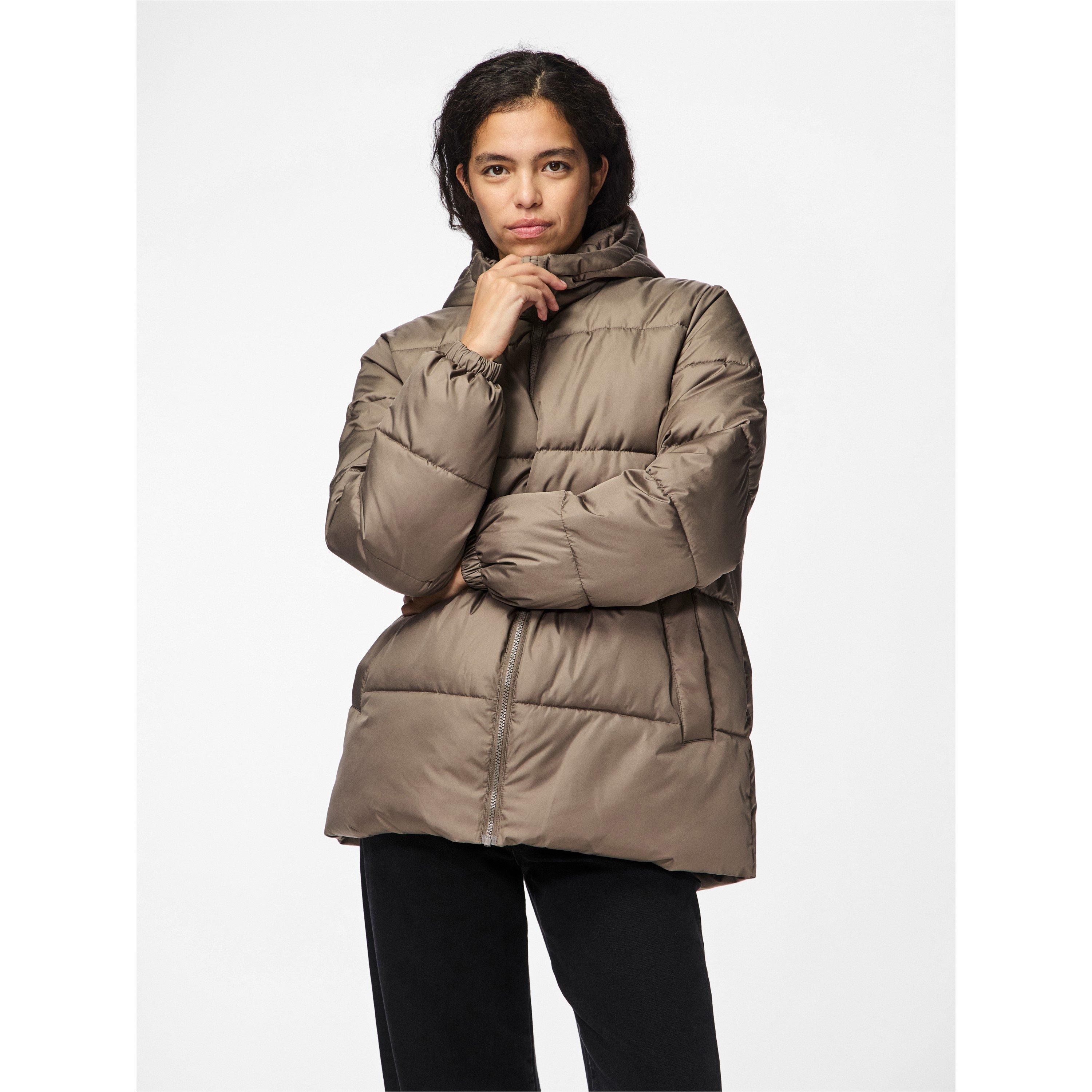 Morel - Pieces - Women's Quilted Hooded Medium Puffer Jacket - 2