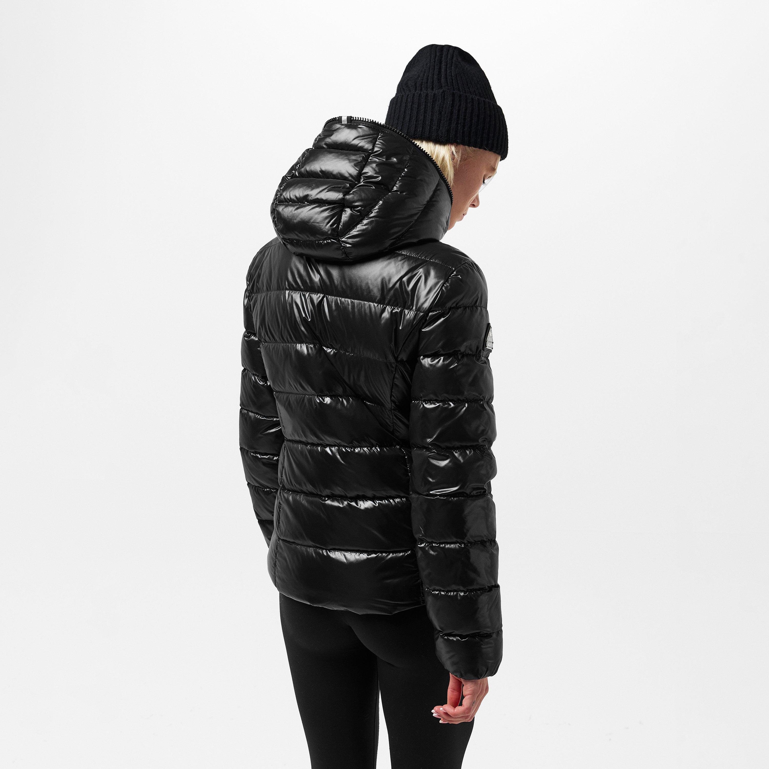 Black - Jack1t - Women's Racer Insulated Medium Puffer Jacket - 4