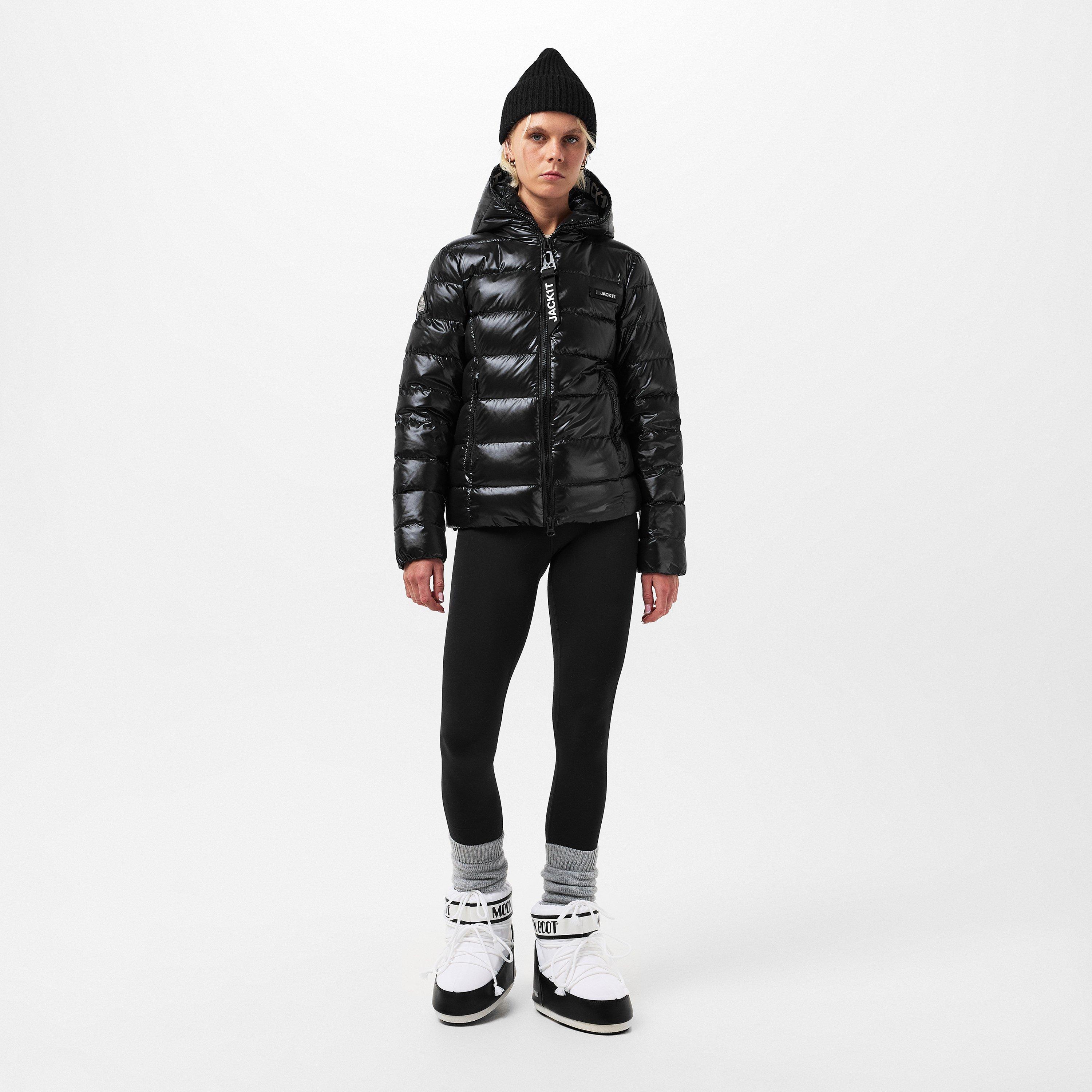 Black - Jack1t - Women's Racer Insulated Medium Puffer Jacket - 6