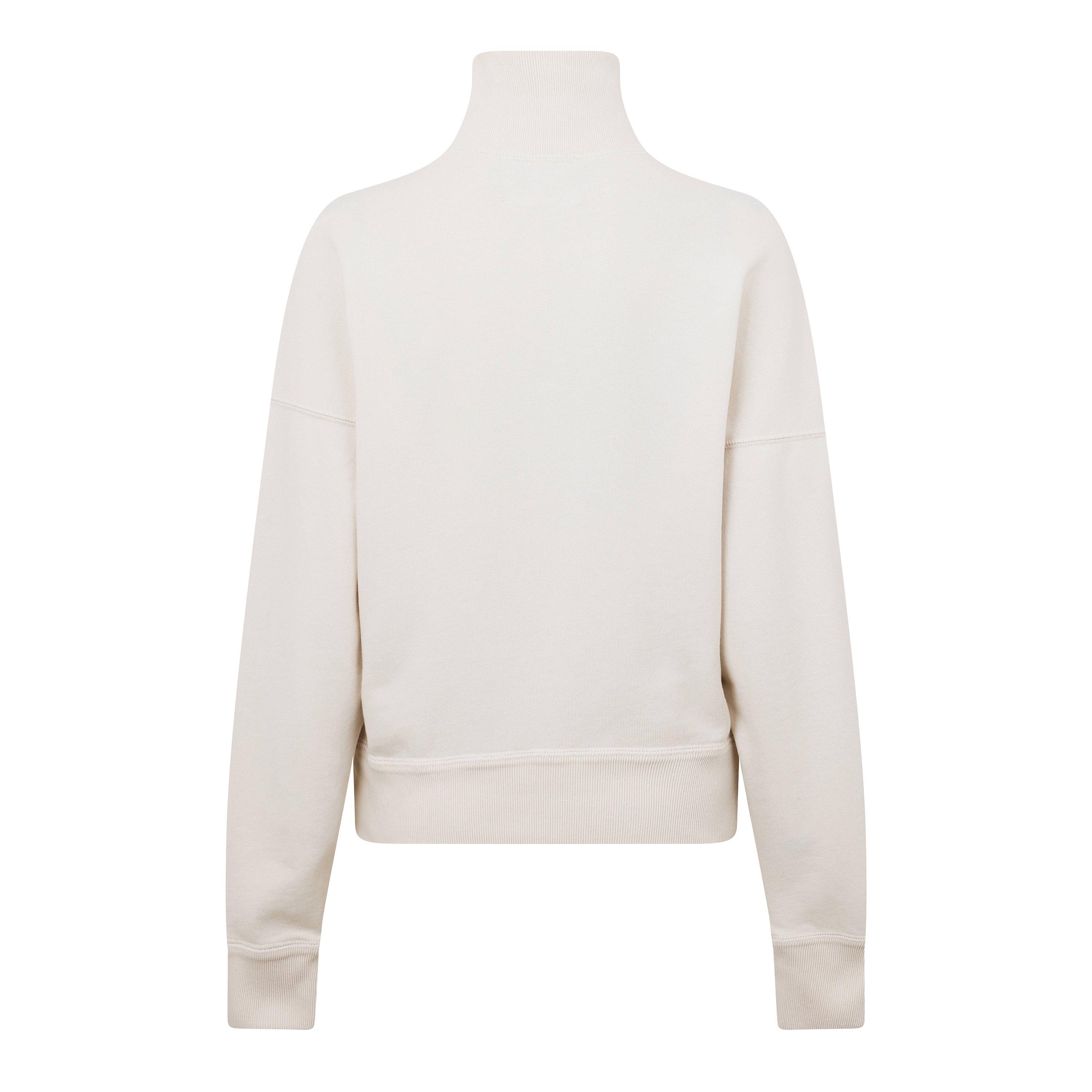 ECRU/PINK - Marant Etoile - Women's Ross Crew Sweatshirt - 2