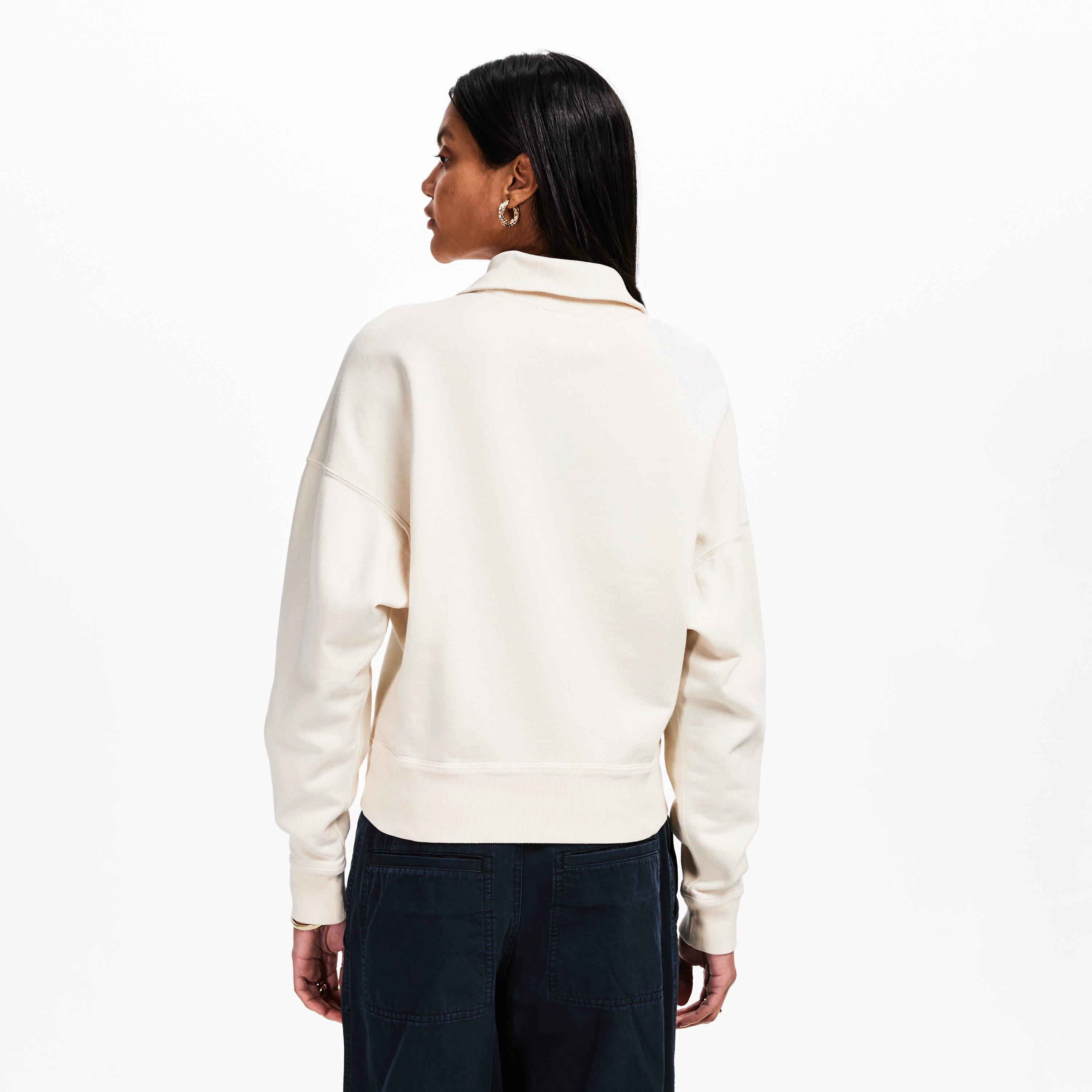 ECRU/PINK - Marant Etoile - Women's Ross Crew Sweatshirt - 4