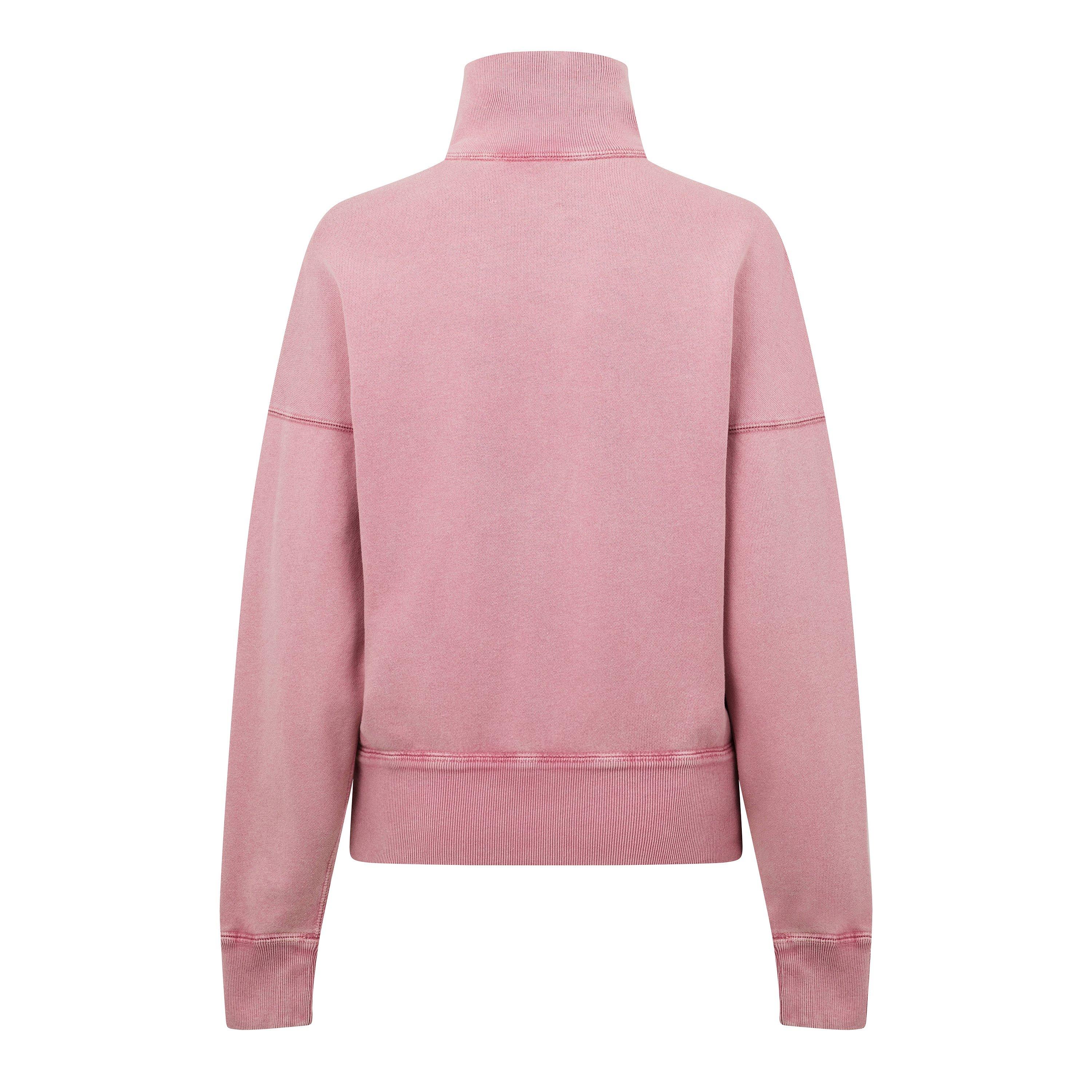 Bbblegm/Brgndy - Marant Etoile - Women's Ross Crew Sweatshirt - 2