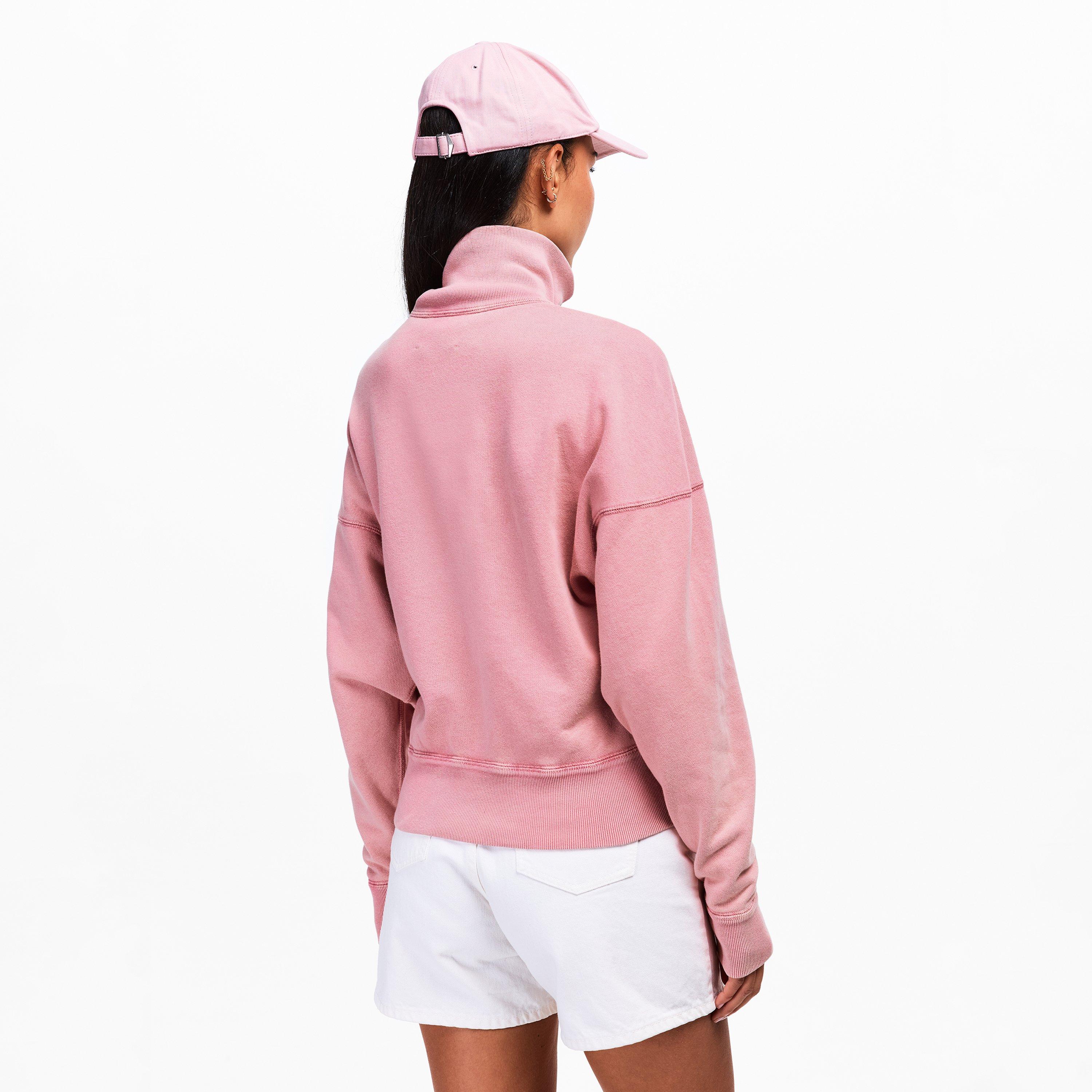 Bbblegm/Brgndy - Marant Etoile - Women's Ross Crew Sweatshirt - 4