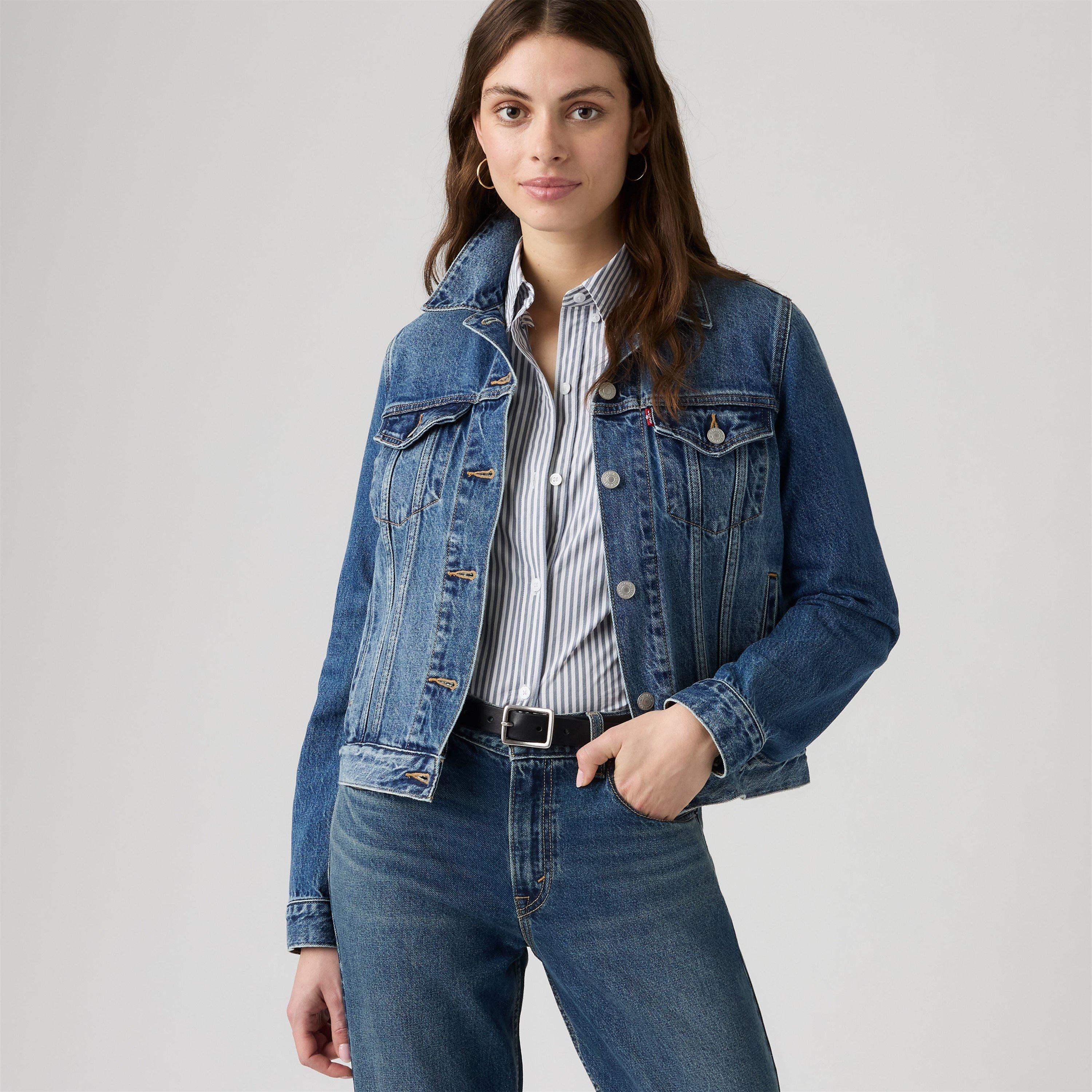 Levis Original Trucker Black Air
