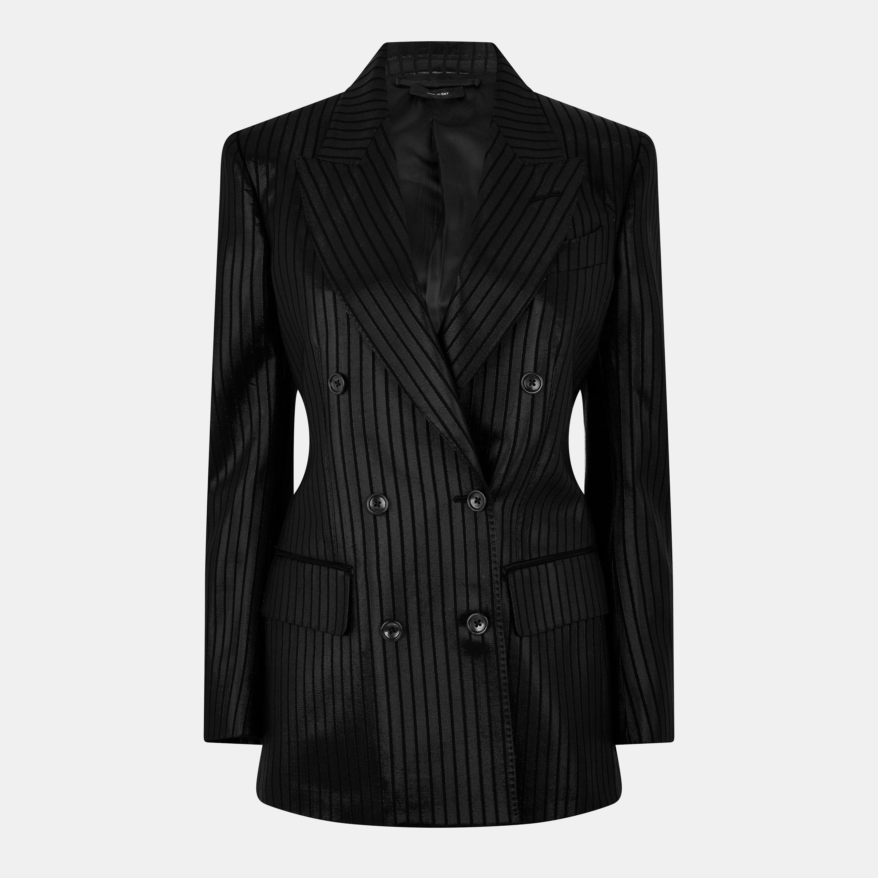 Tom Ford Women's Leather Jacket - Black - Size 8 (XS)