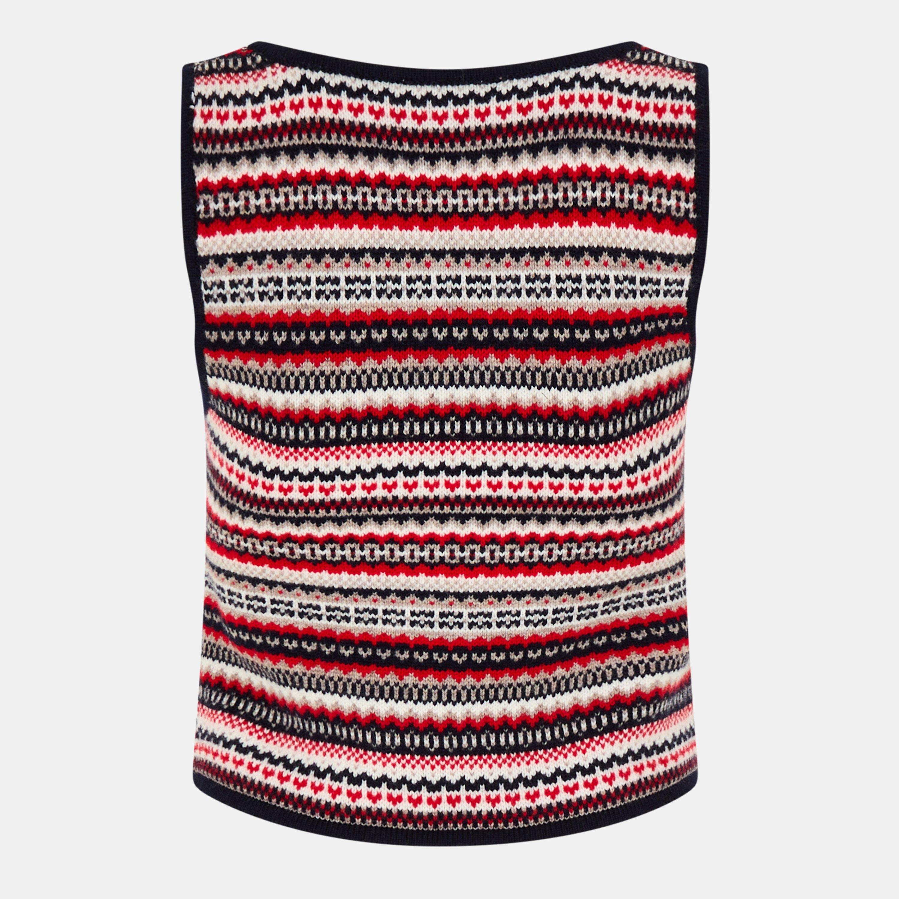 Multi - Nobodys Child - Women's Fair Isle Waistcoat - 2