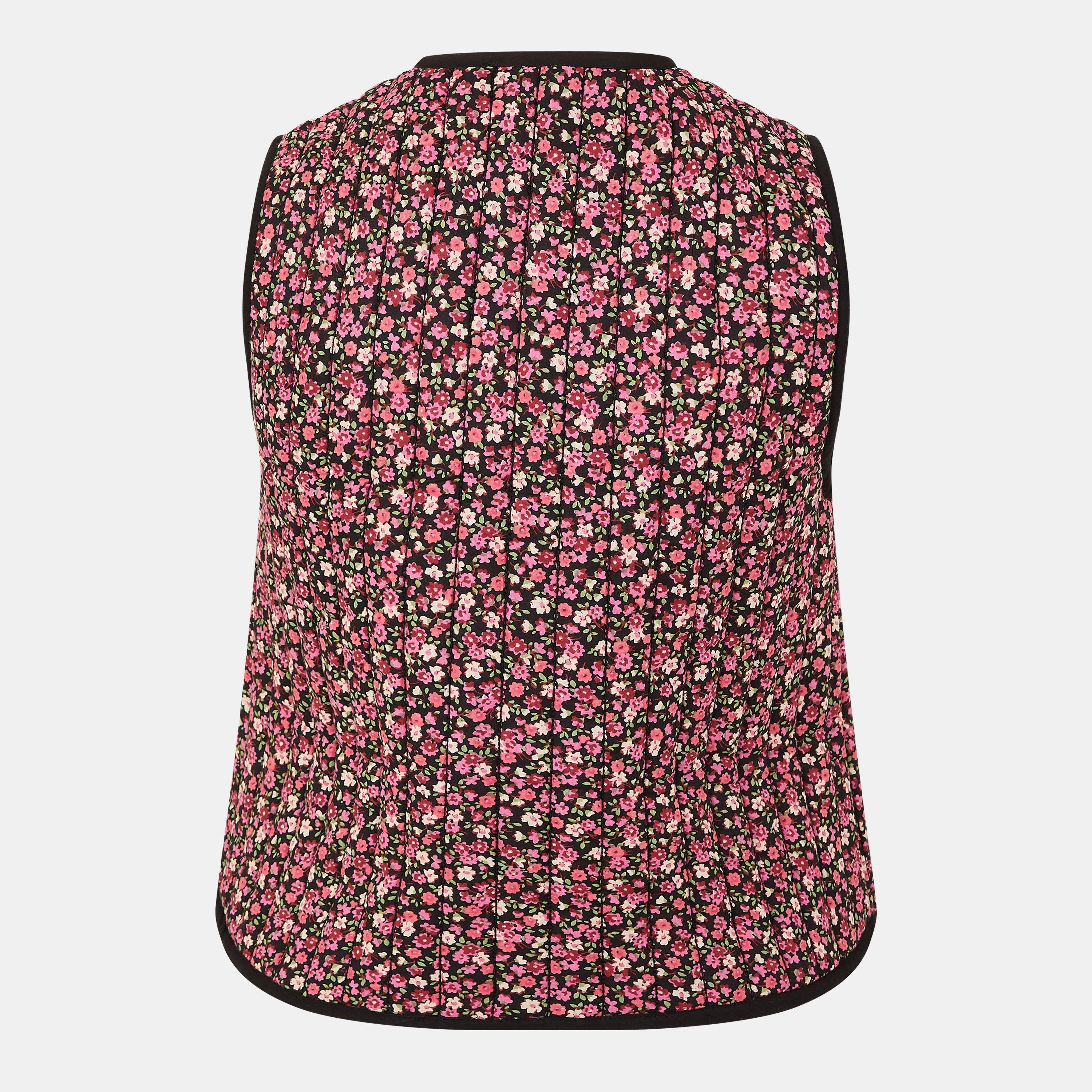 Pink - Nobodys Child - Women's Tie-Front Waistcoat - 2