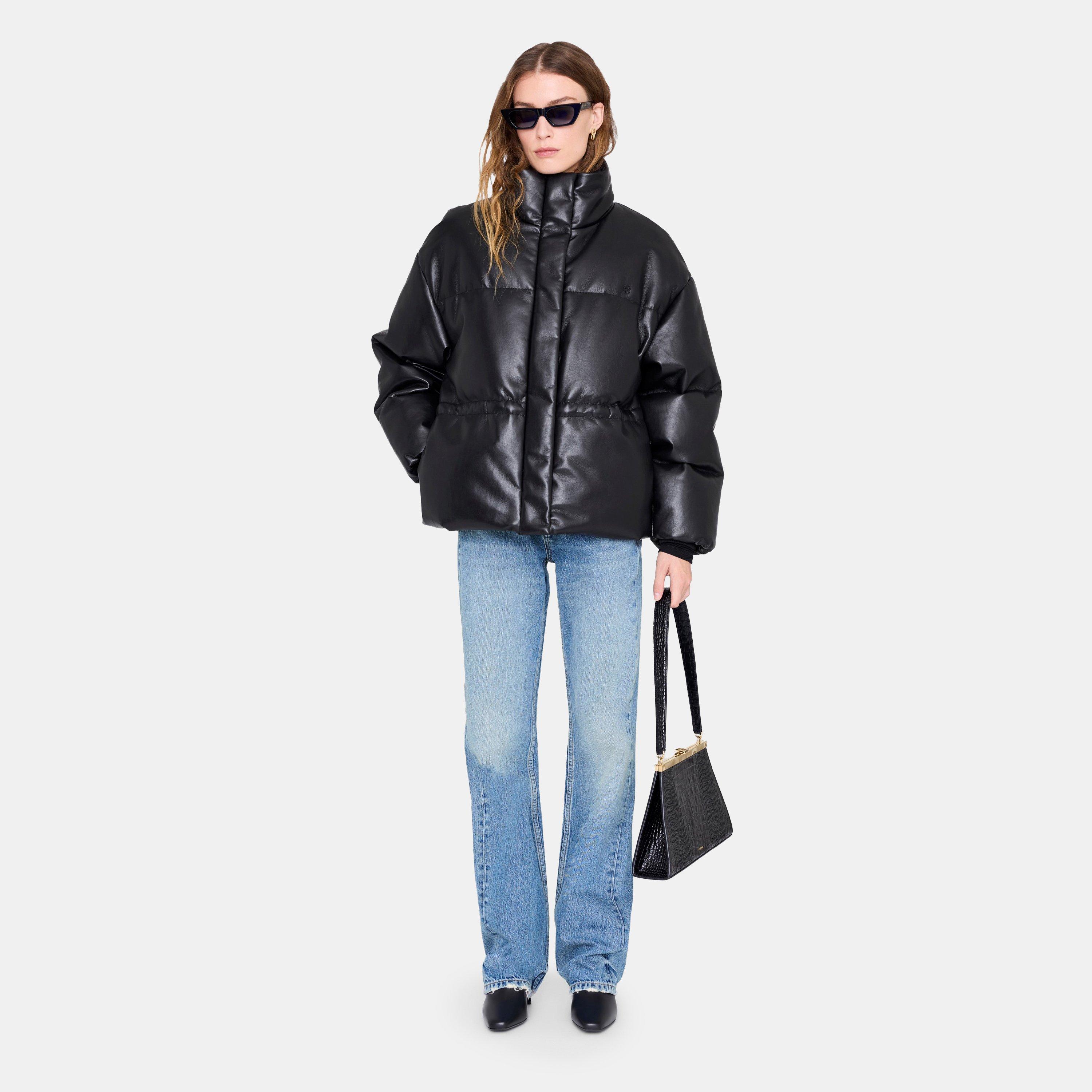 BLACK - Anine Bing - Womens Oslo Puffer - 2