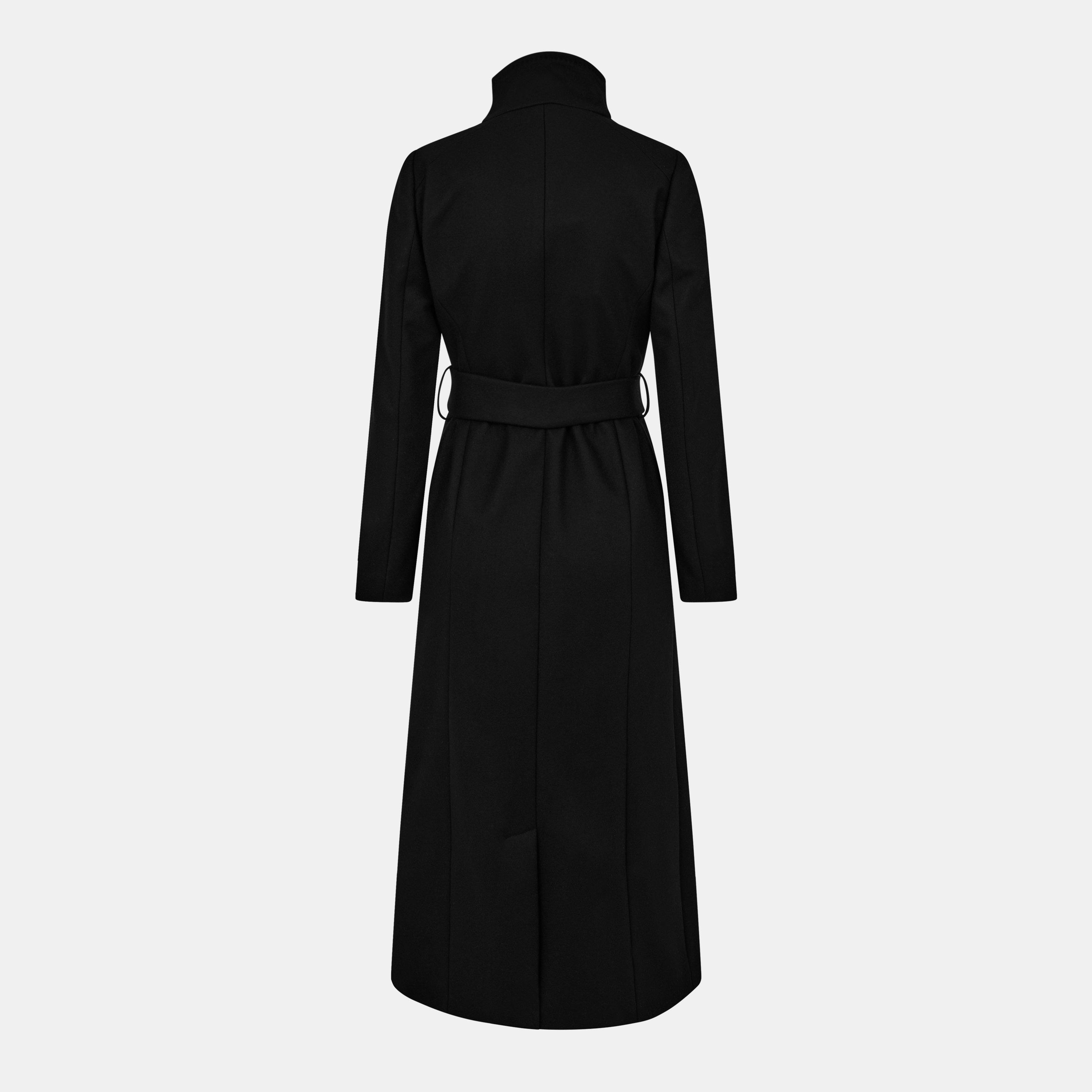 Sort - Ted Baker - Wool Wrap Tailored Overcoat - 2