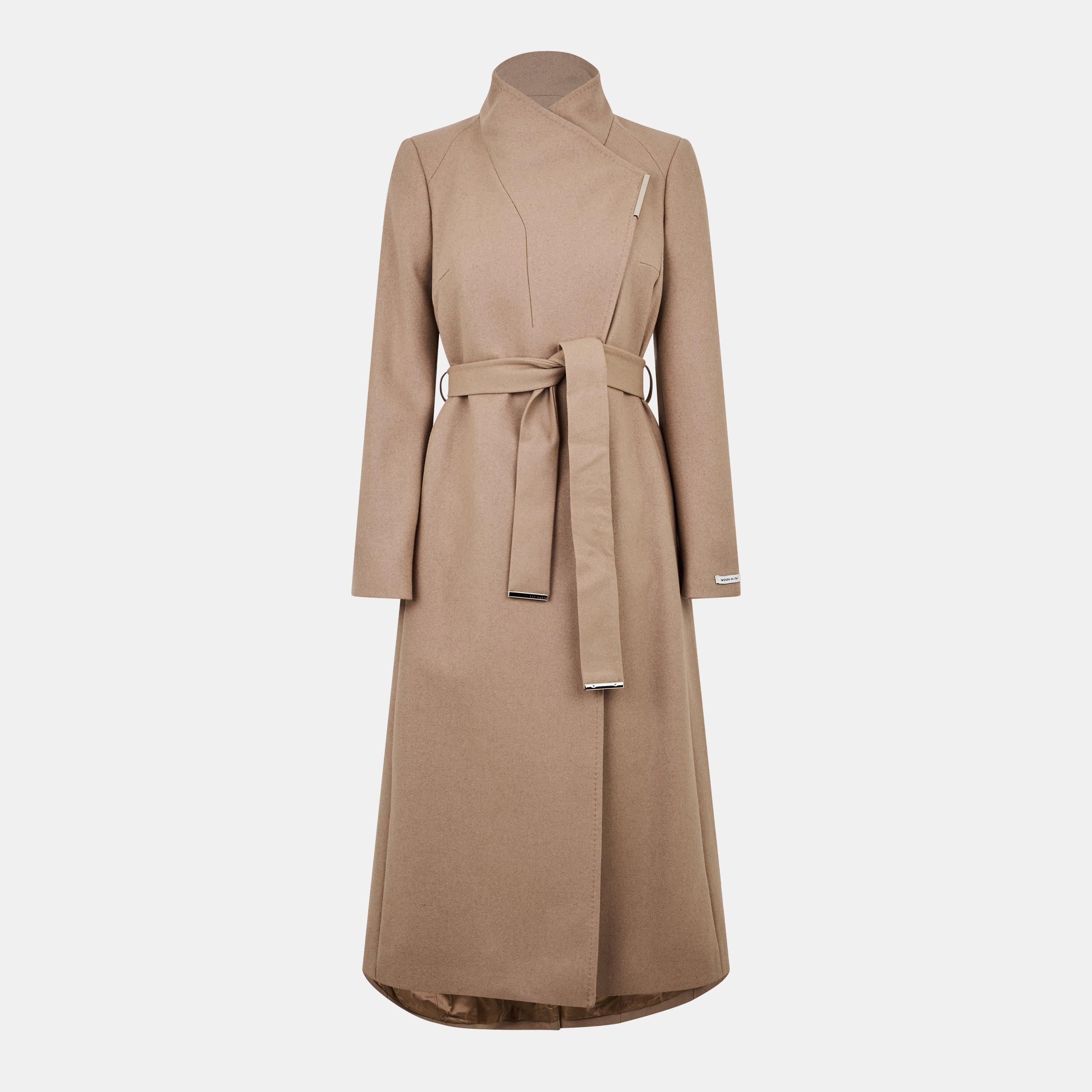 Ted Baker Wool Wrap Overcoat Overcoats Sports Direct