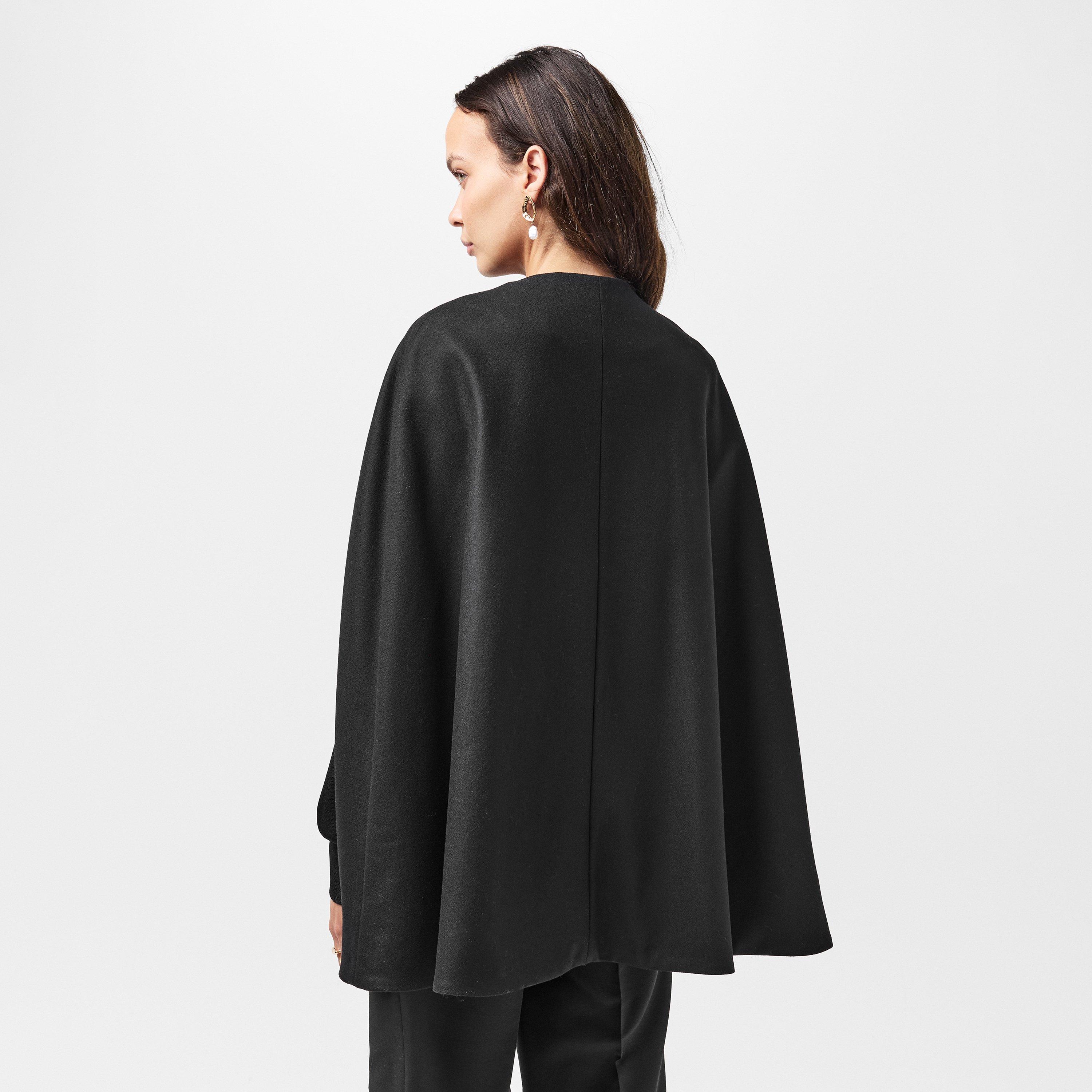 Zwart - Ted Baker - Aillaa Wool-Blend Wrap Mid-Length Overcoat - 4