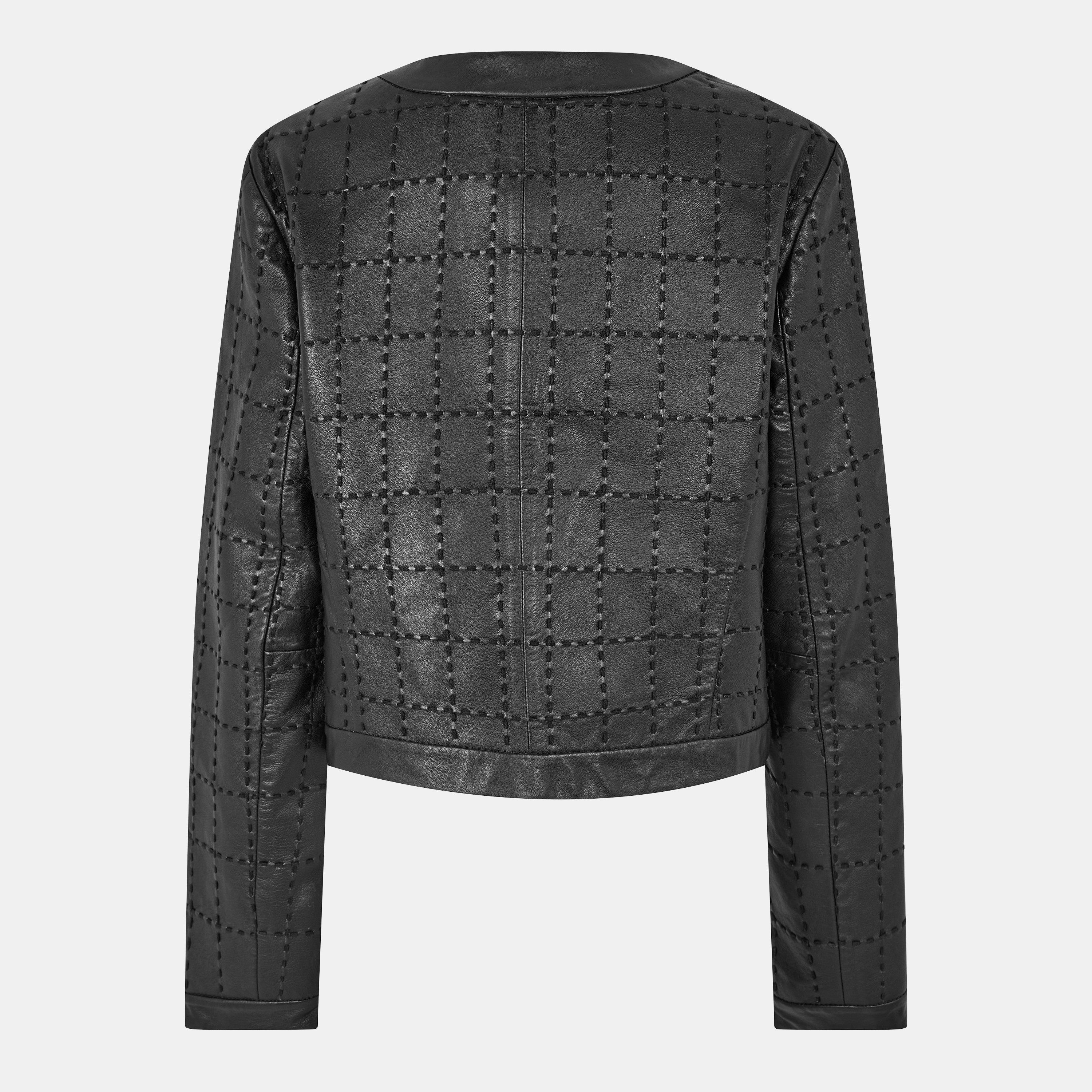 Schwarz - Ted Baker - Leather Jacket - 2