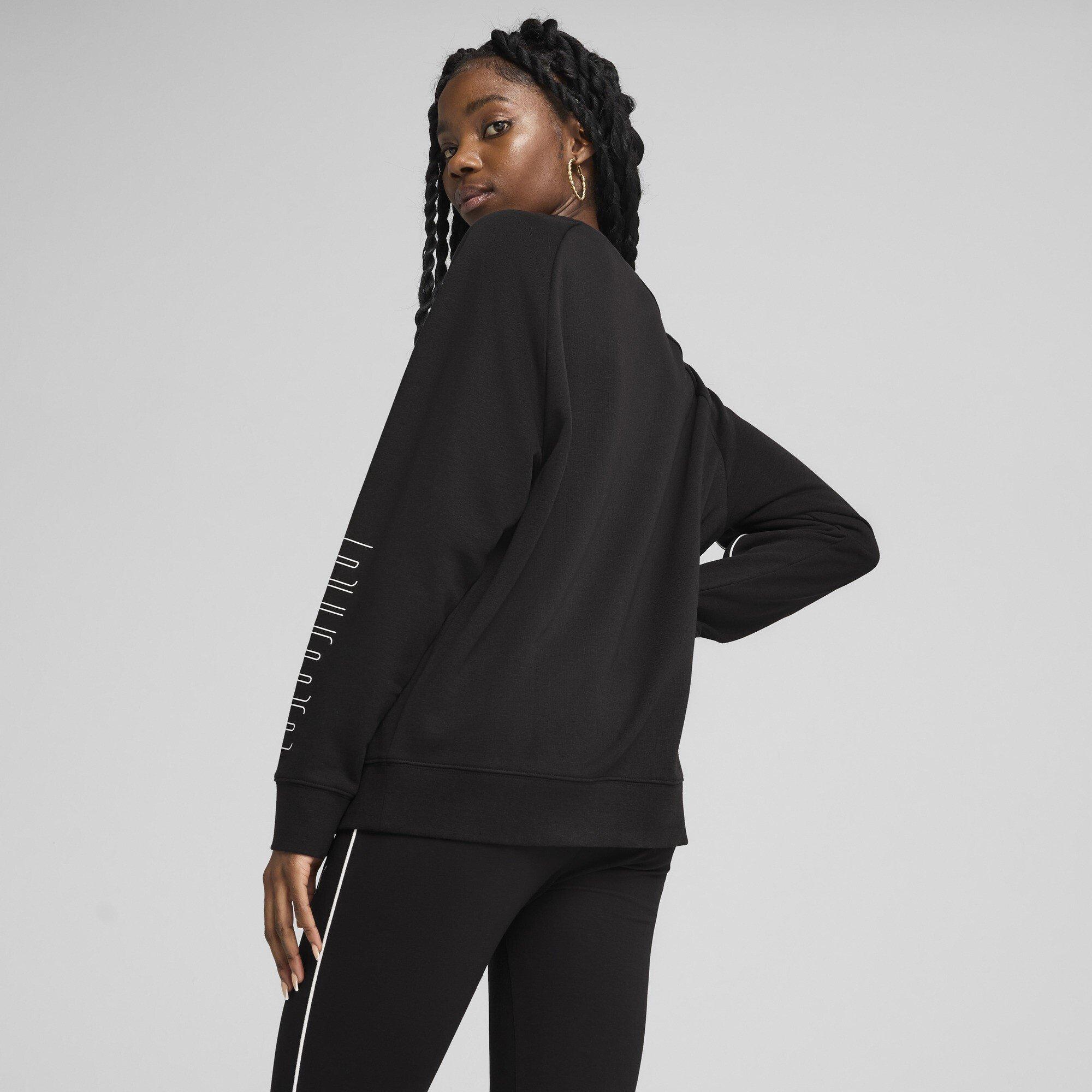 Preto Puma - Puma - Sport Crew Sweatshirt - 5