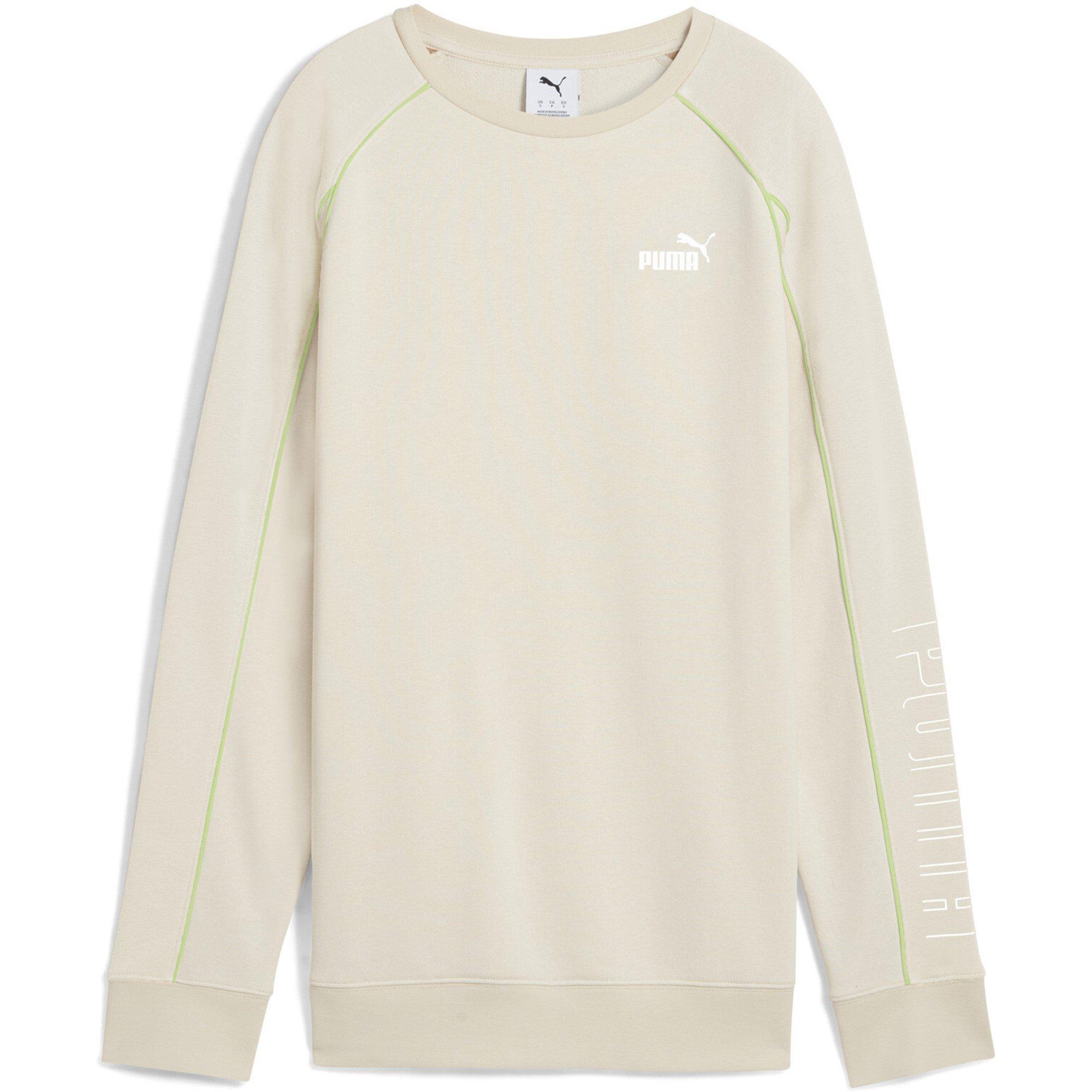 Puma Women's Sport Crew Sweatshirt - Alpine Snow - 14 (L)
