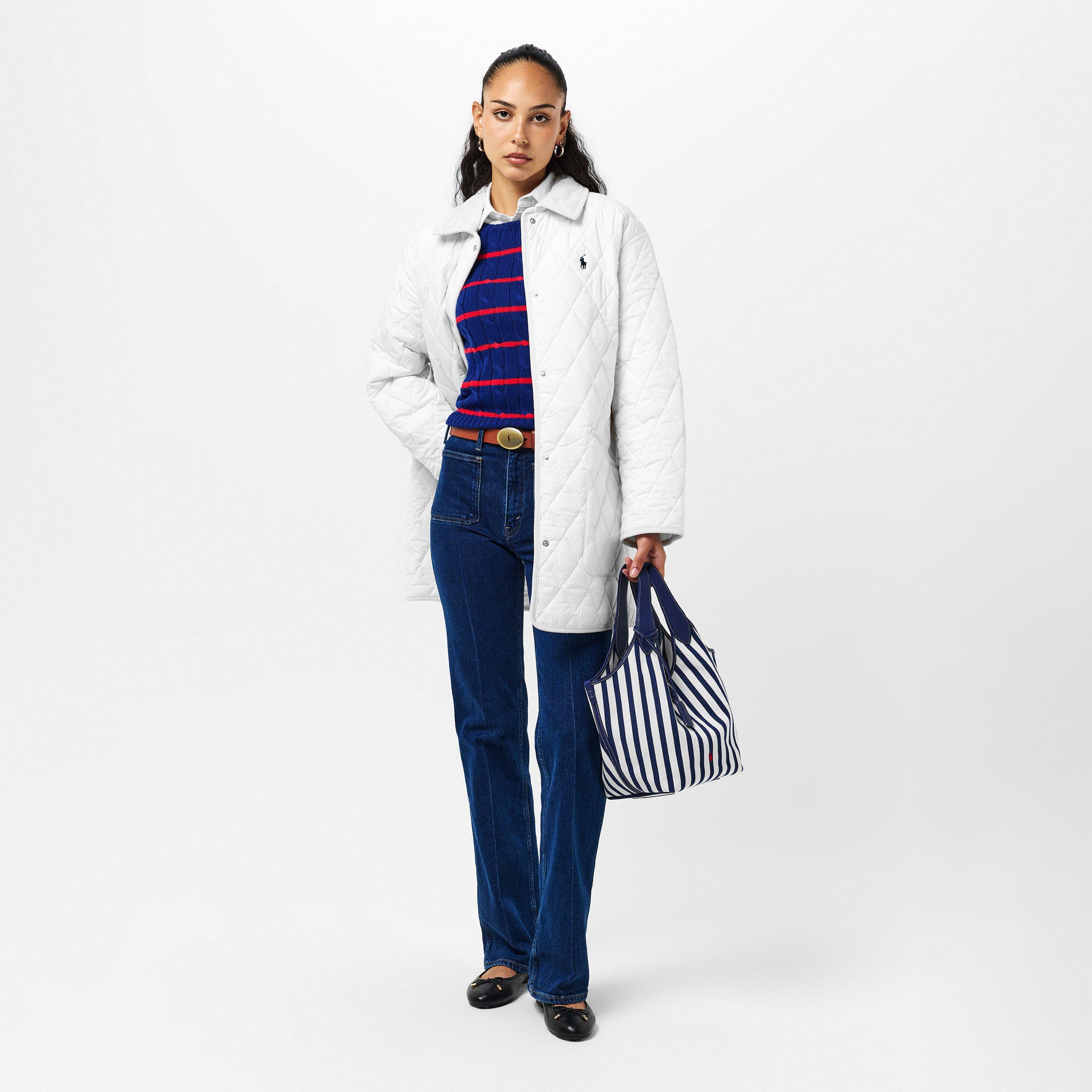 CREAM - Polo Ralph Lauren - Women's Ralph Lauren Quilted Tailored Fit Jacket - 6