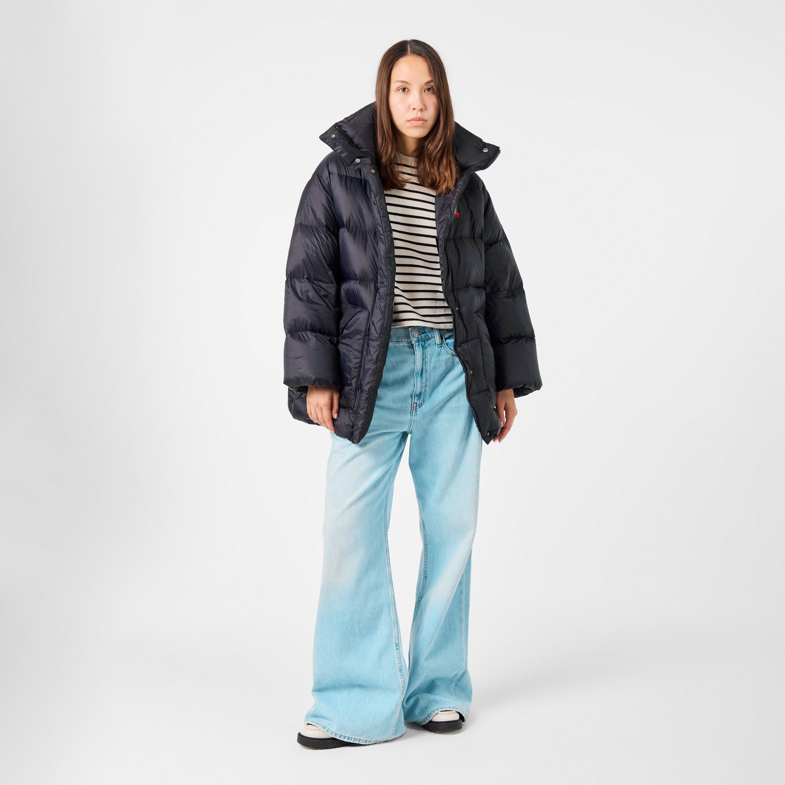 Polo Black - Polo Ralph Lauren - Women's  Quilted Hip-Length Short Puffer Jacket - 6