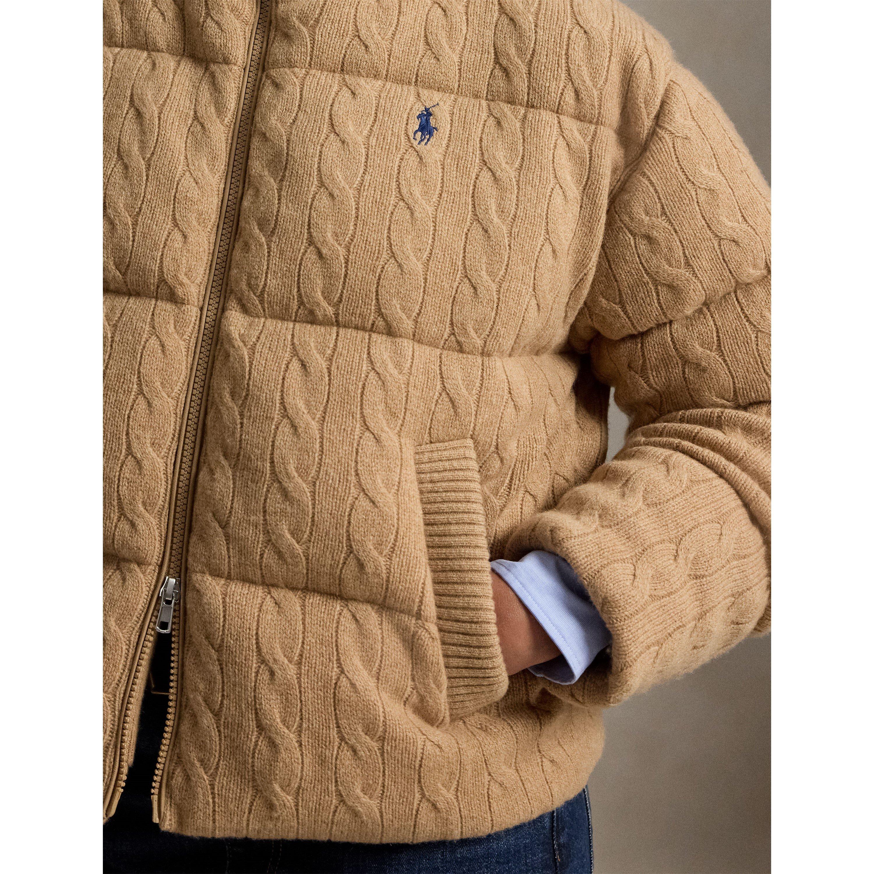 Camel - Polo Ralph Lauren - Women's Insulated Short Puffer Jacket - 4