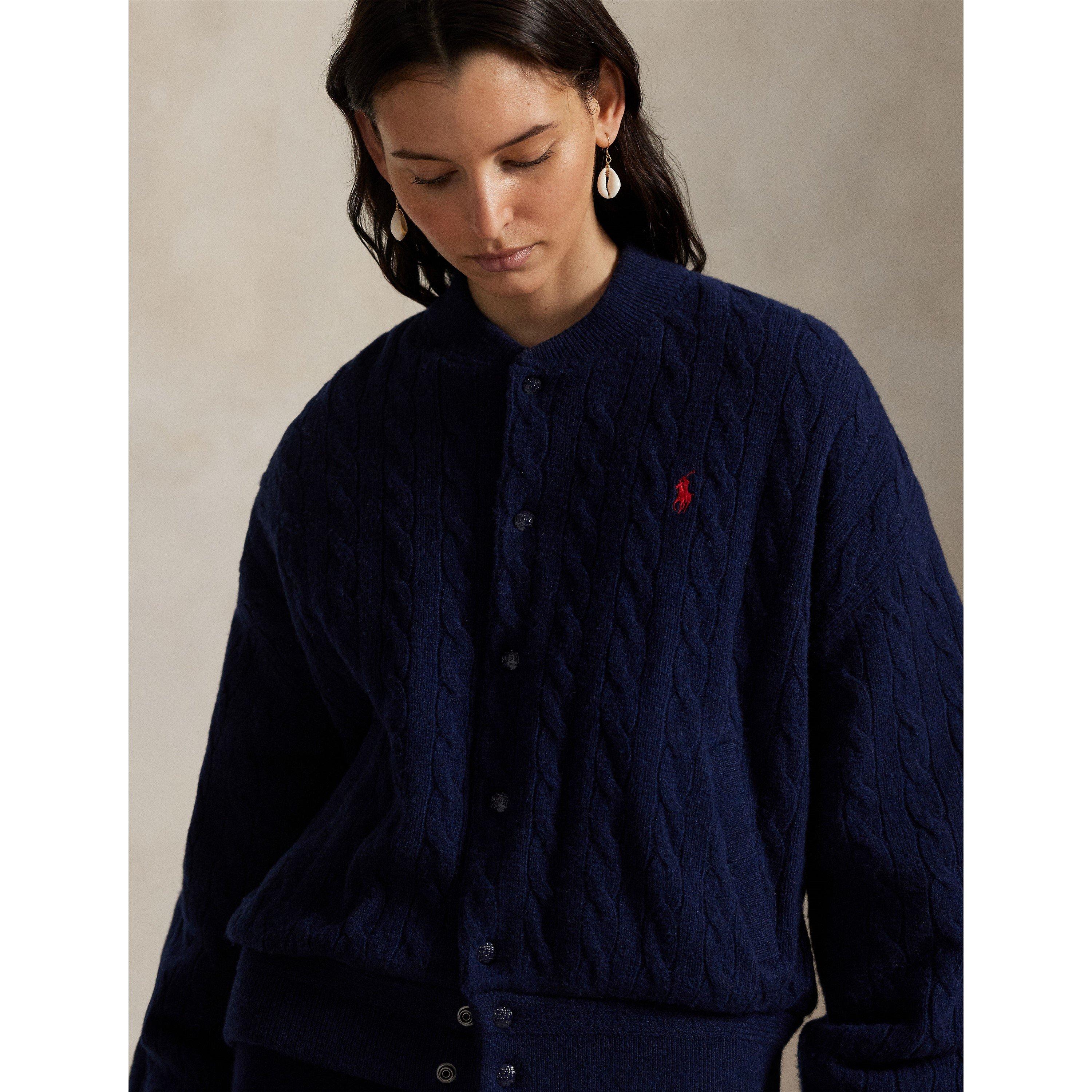 Spring Nav - Polo Ralph Lauren - Women's American Style Ribbed Trim Bomber Jacket - 5