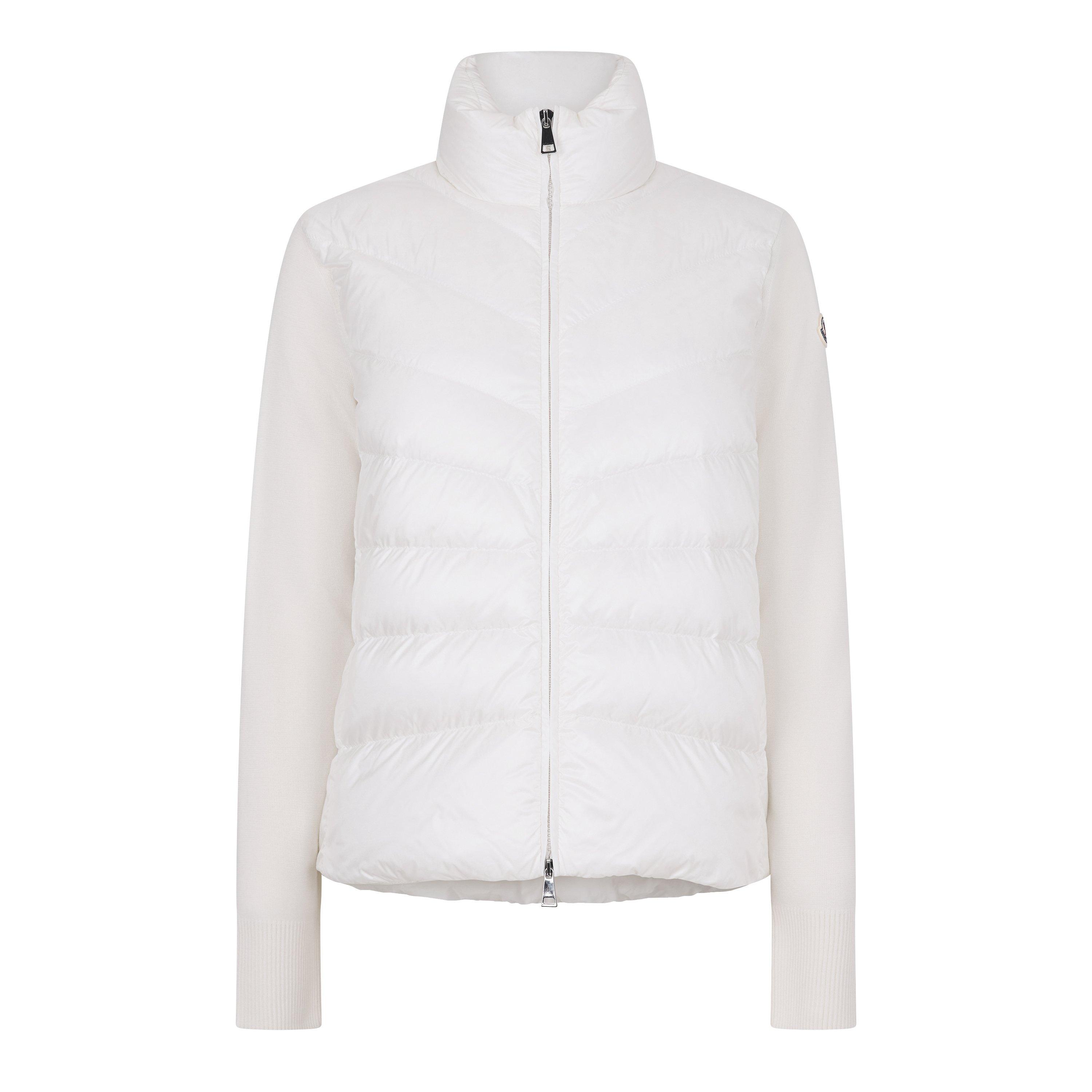 Cream - Moncler - Moncler Quilt Cardi Ld64 - 1