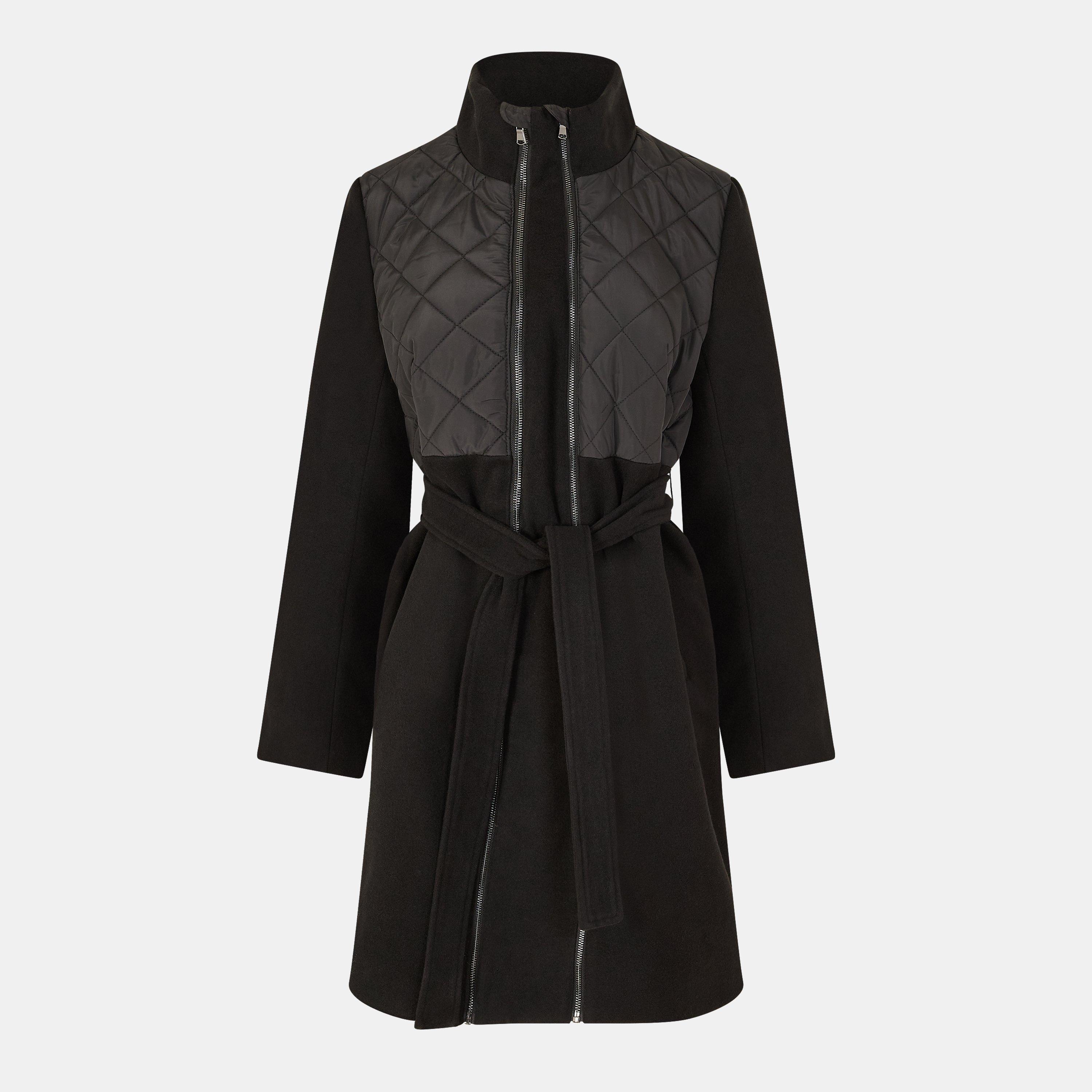 Mamalicious Mama Maternity Waterproof Hooded Parka