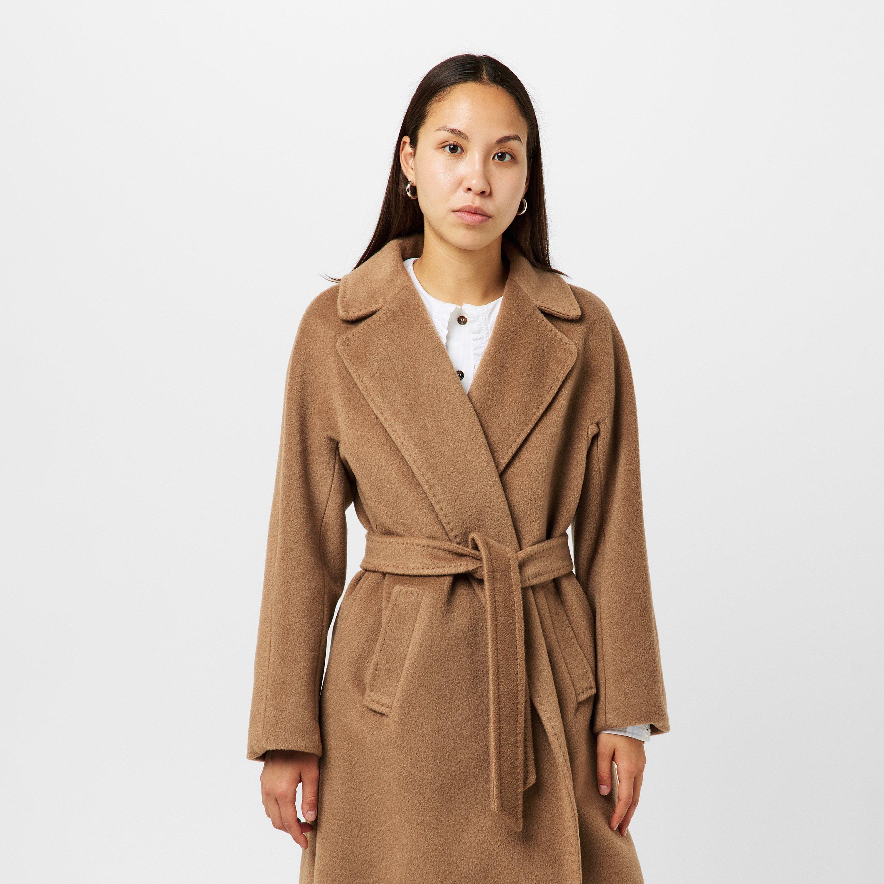 Camel - Weekend Max Mara - Women's Tempera Tailored Overcoat - 3