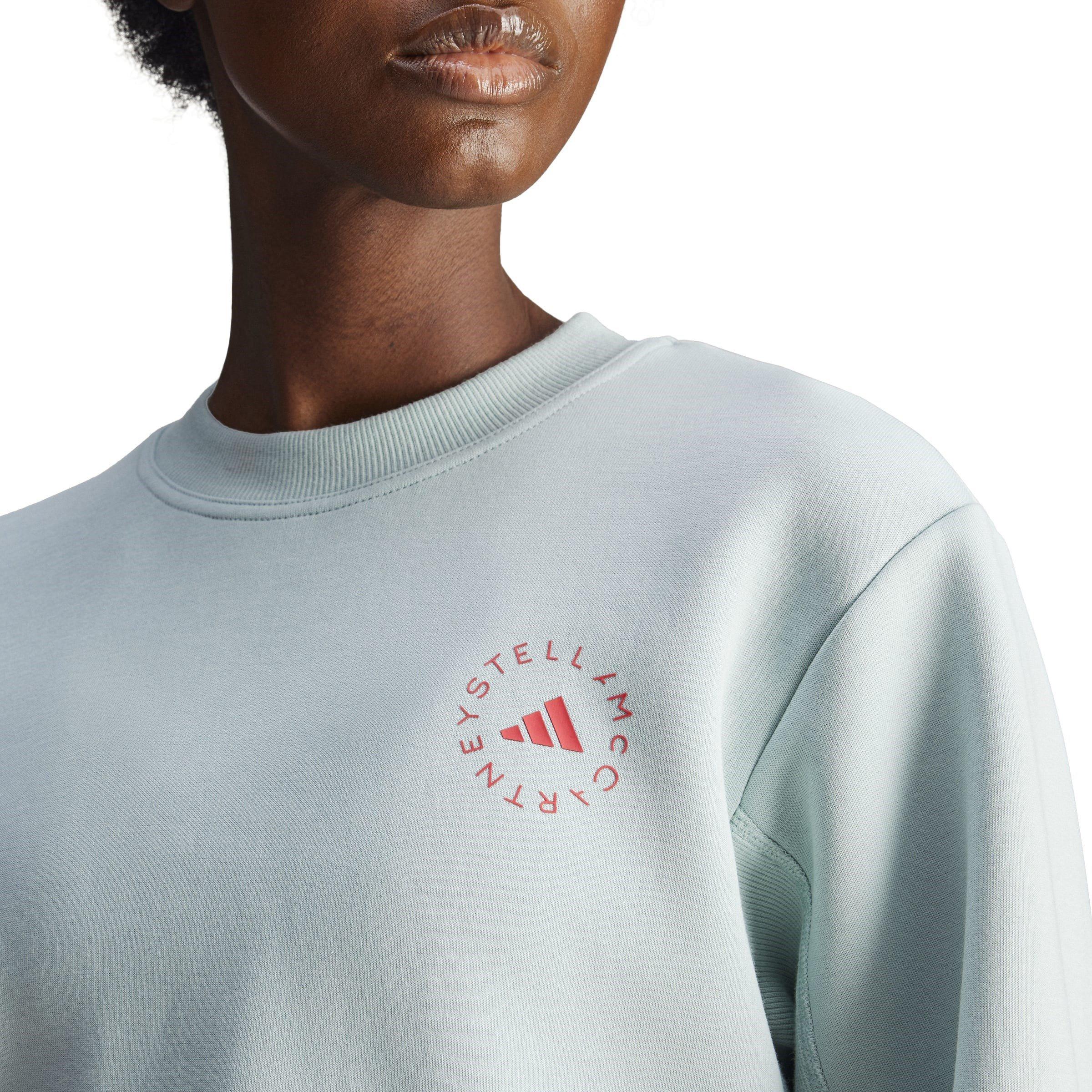 tactile green - adidas by Stella McCartney - Women's Crew Sweatshirt - 5