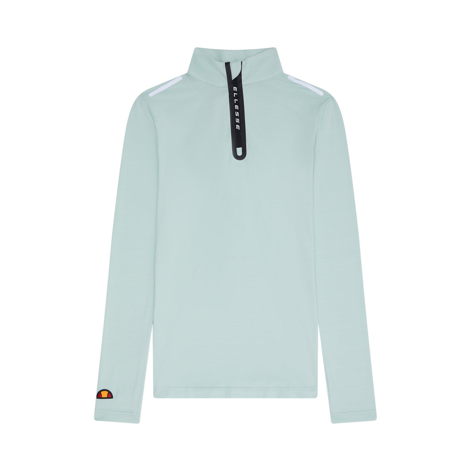 Ellesse Women's Half Zip Fleece - Light Green - 10 (S)