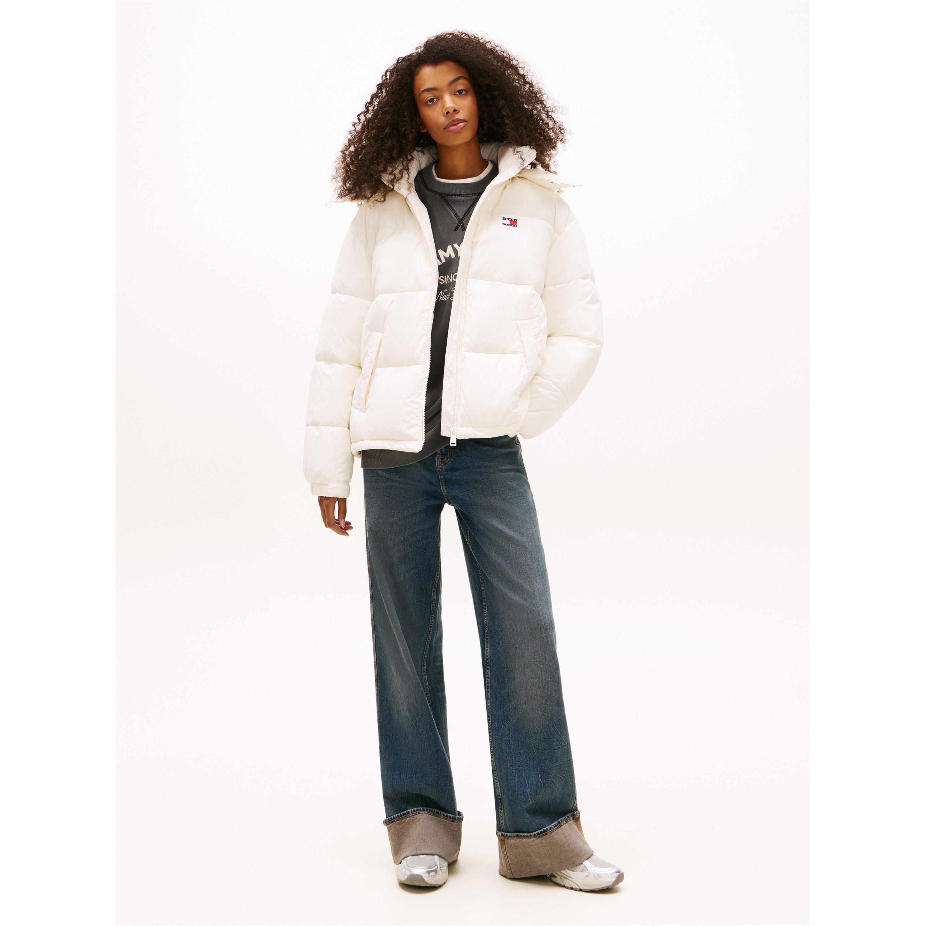 Ancient White - Tommy Jeans - TJ Flag Puffer Ld62 - 2