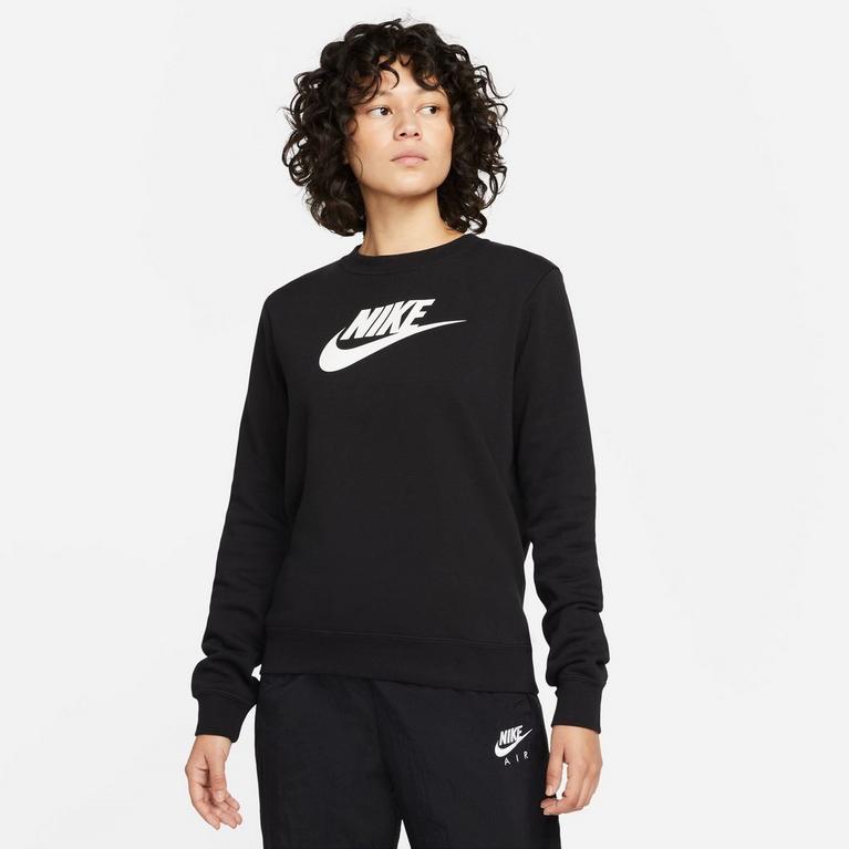 Noir - nike confetti - Sportswear Essential Women's Fleece Crew Sweater - 3