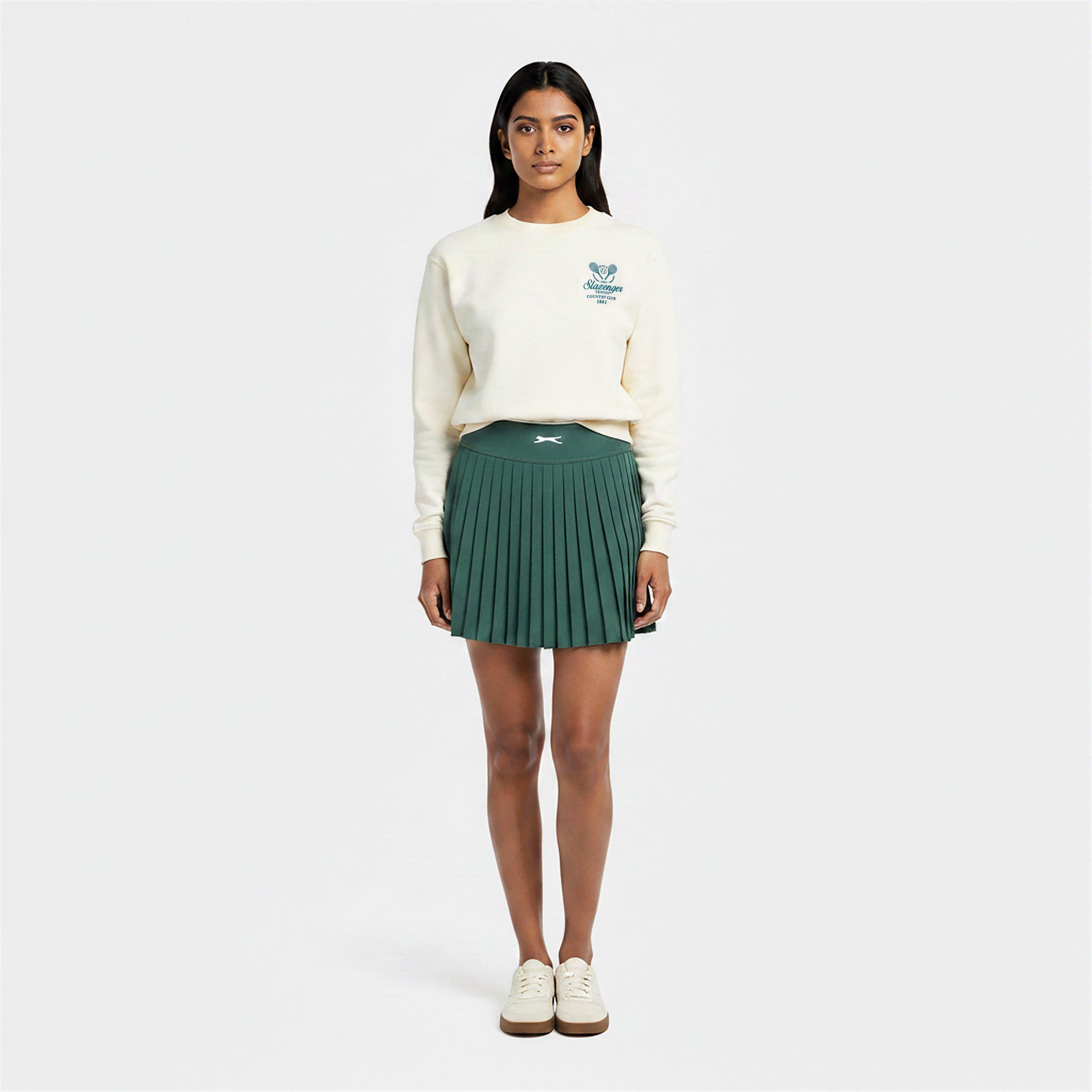 Off-White - Slazenger - Women's Crew Sweatshirt - 6