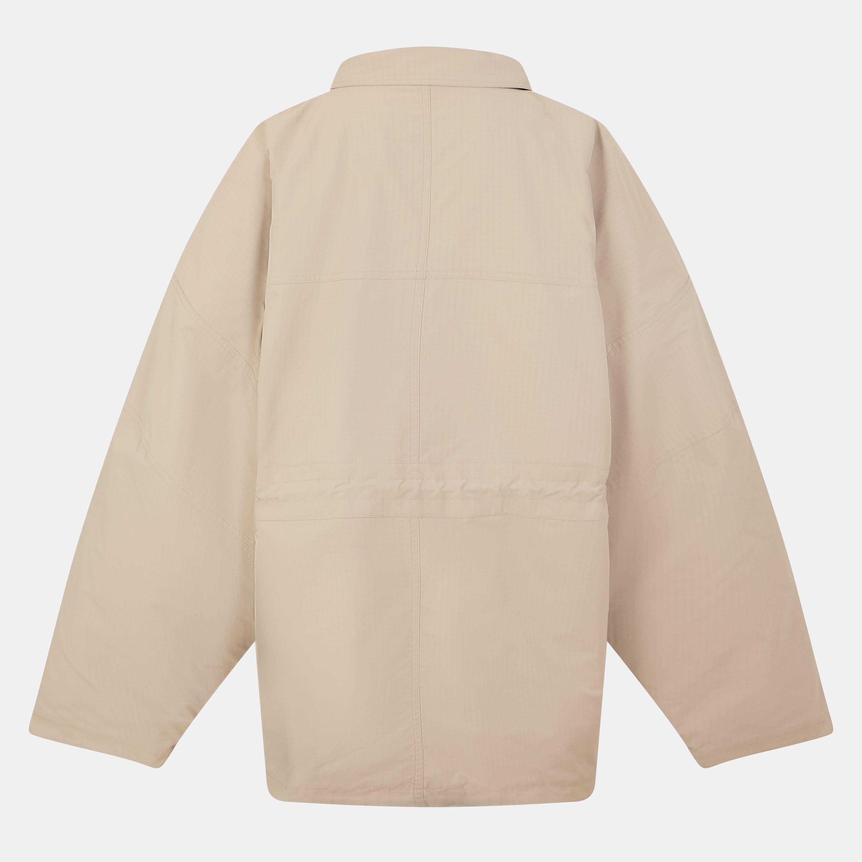 Light Beige - Balenciaga - Women's Oversized Parka - 2