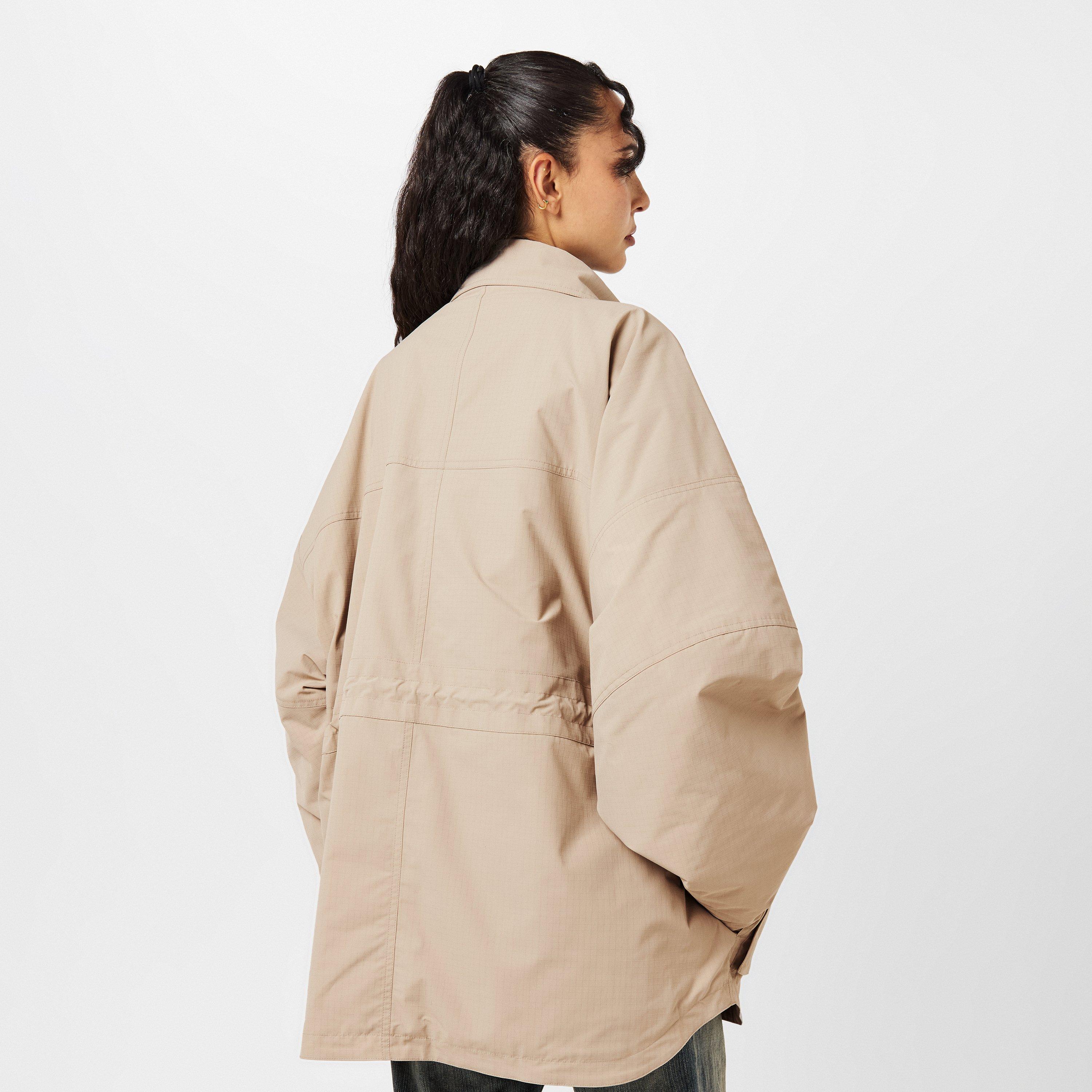 Light Beige - Balenciaga - Women's Oversized Parka - 4